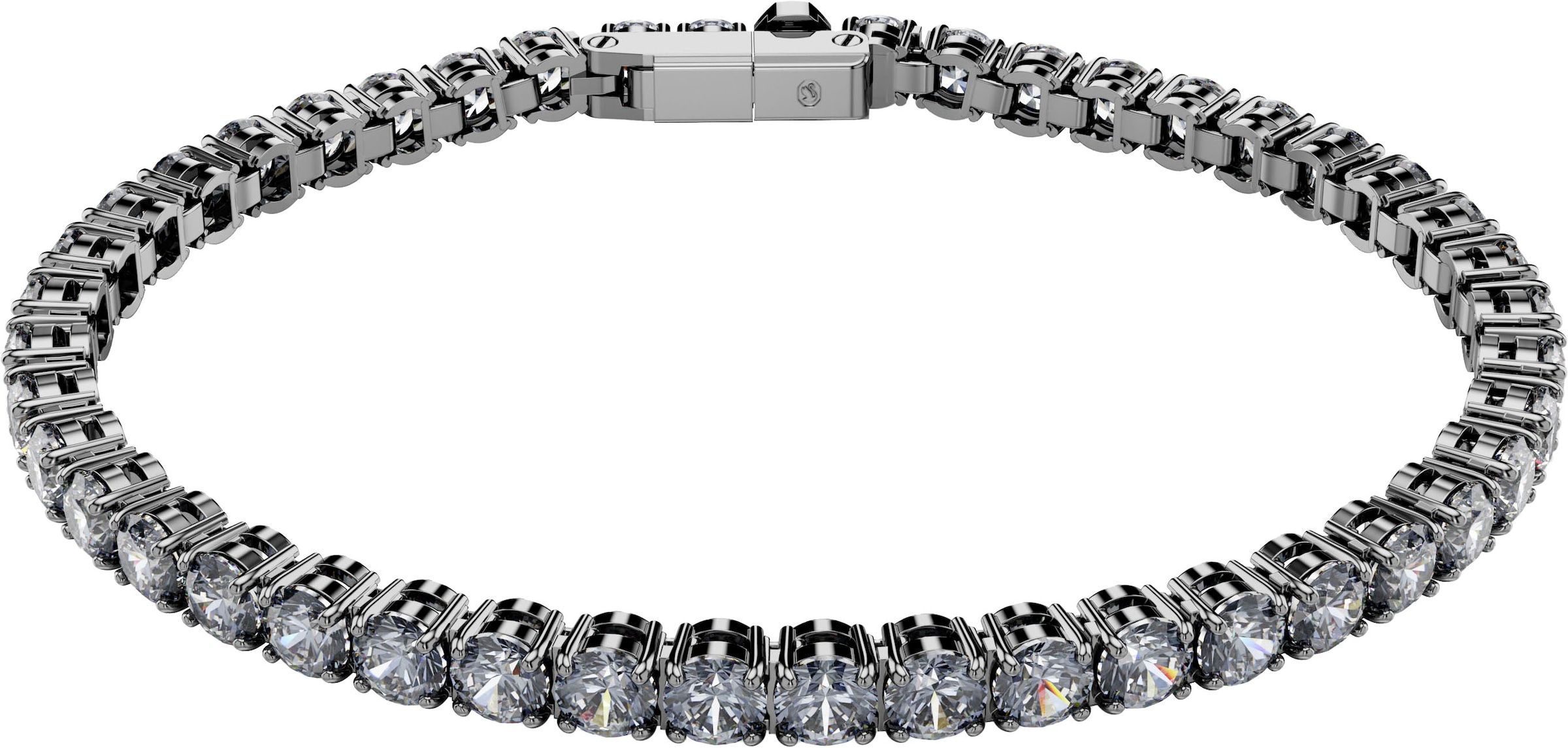 Swarovski Tennisarmband »Matrix, 5648934, 5693927, 5648936, 5657665, 5648927, 5648930, 5657657«, mit Swarovski® Zirkonia (synth.)