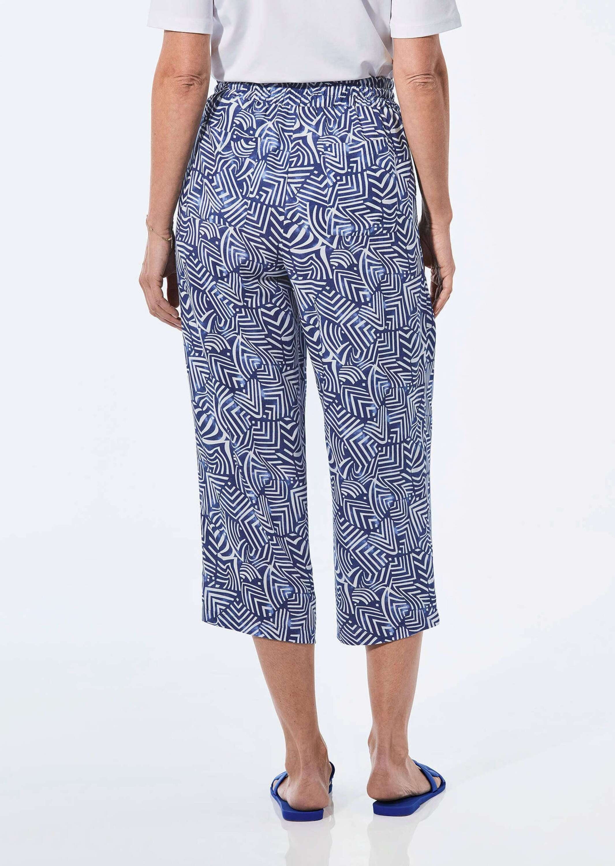 GOLDNER Schlupfhose »Hose Sommerliche Druckhose«