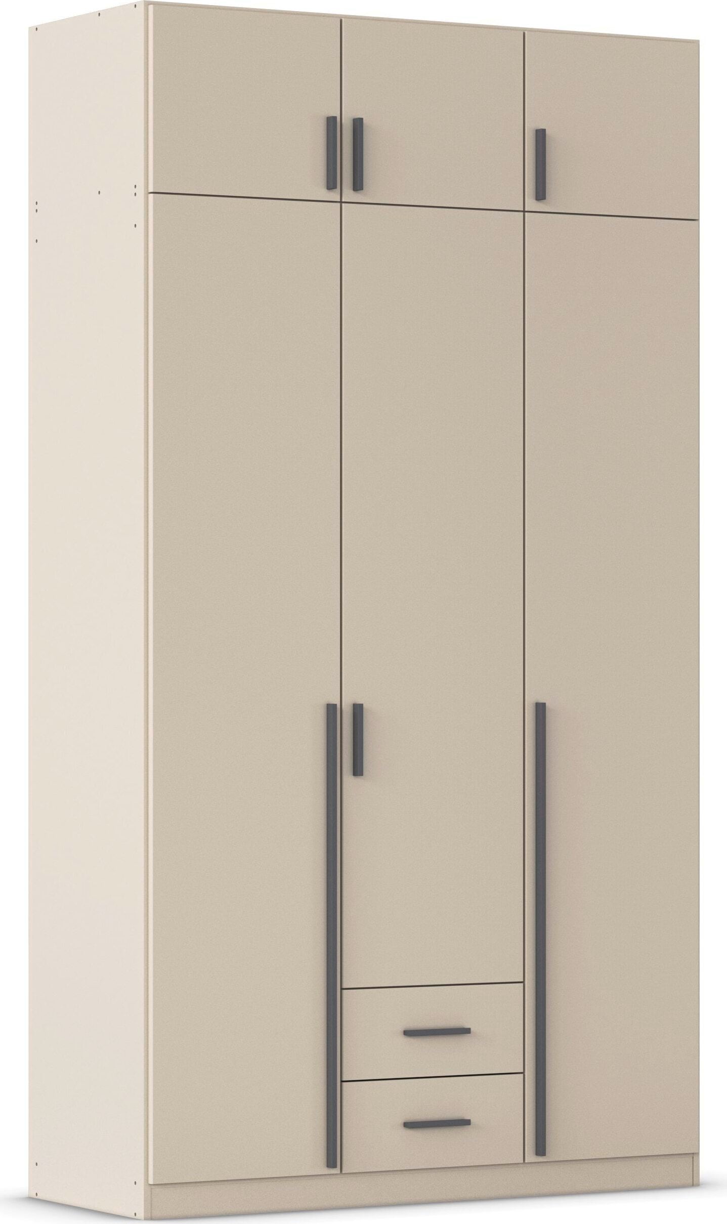 rauch "Schrank Garderobe Wäscheschrank GAMMA in 4 Breiten 91-226 cm" 3 verschiedene Ausstattungen BASIC/CLASSIC/PREMIUM (inkl. SOFT-CLOSE), mit Schubladen und Schrankaufsatz, schlichtes Design MADE IN GERMANY