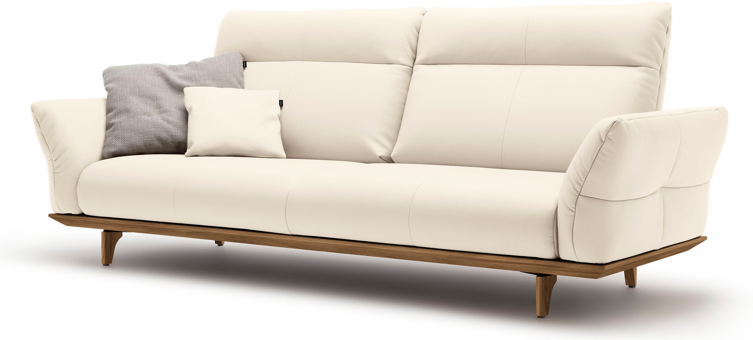 Creation BY ROLF BENZ 3,5-Sitzer "CR.460", Sockel und Füße in Nussbaum, Bre günstig online kaufen