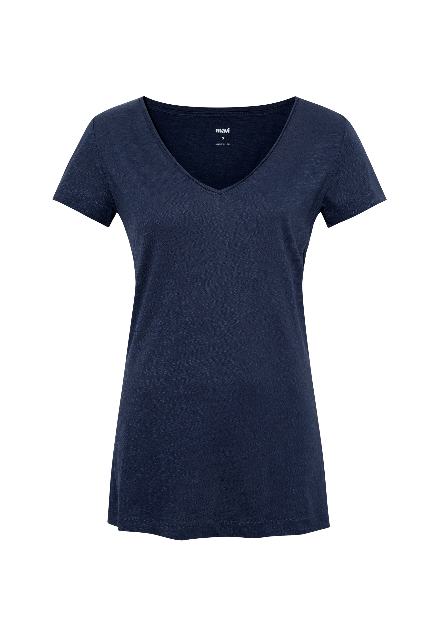 Mavi T-Shirt »BASIC V-NECK TEE«, T-Shirt Basic