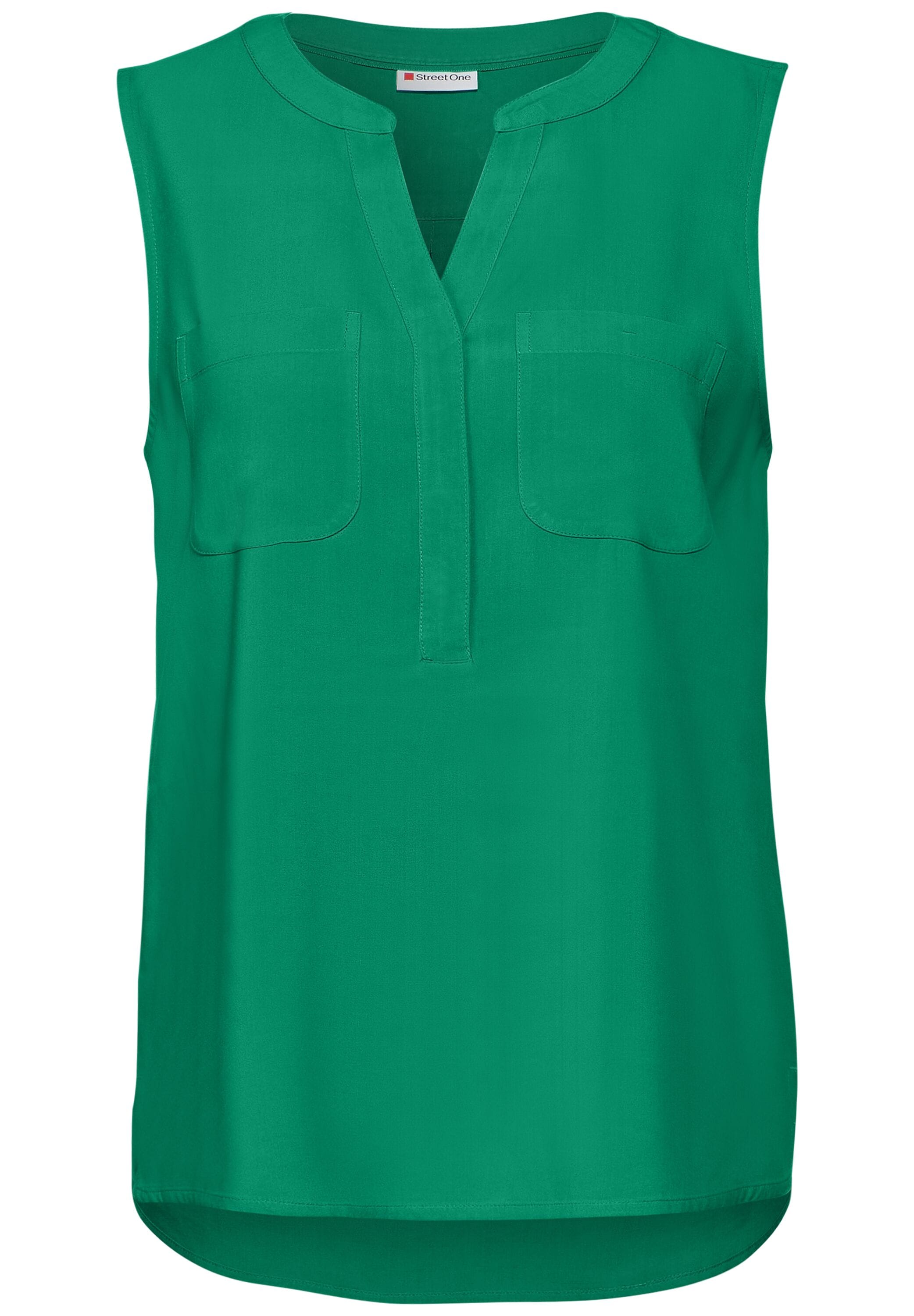 STREET ONE Blusentop, aus softer Viskose