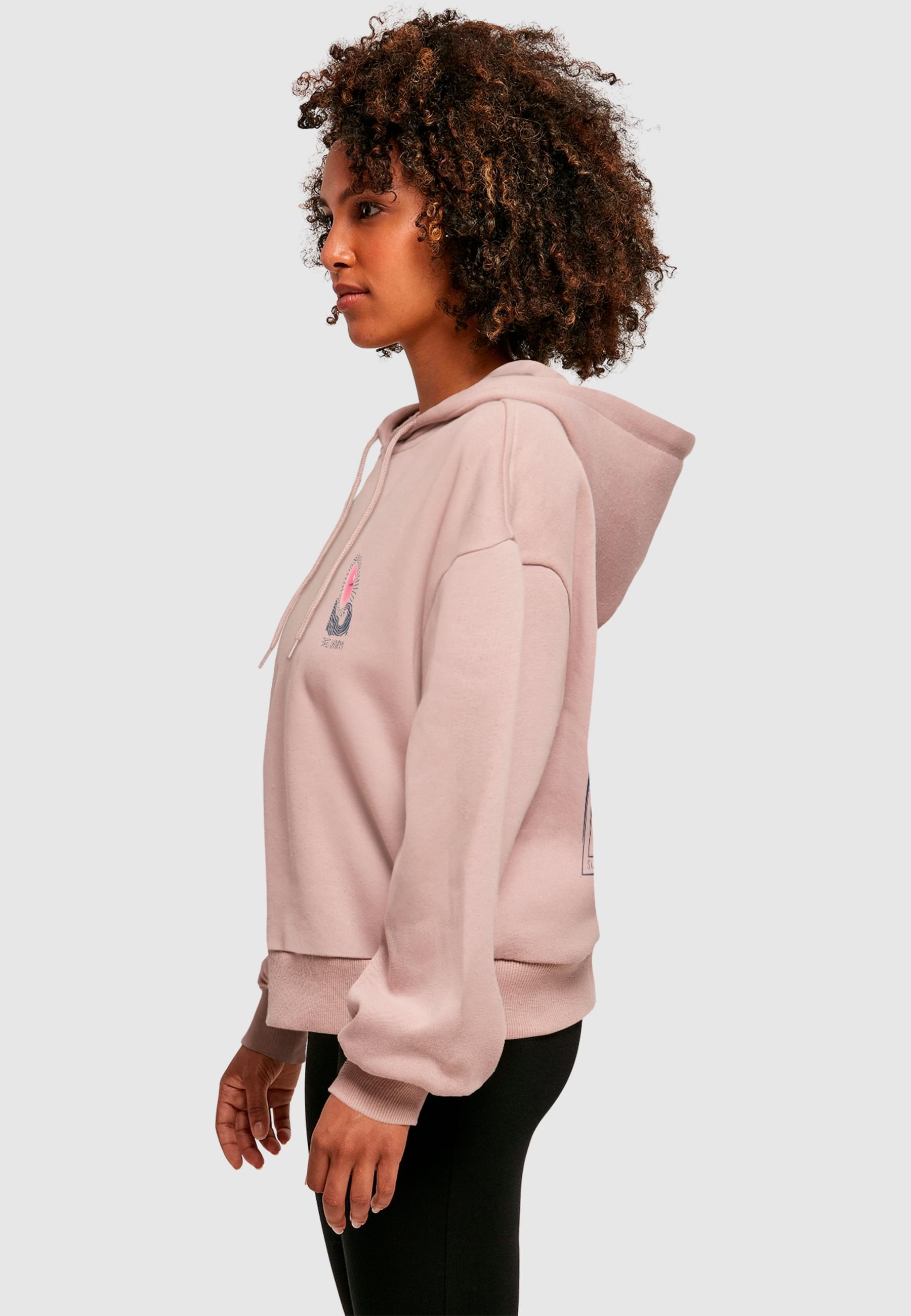 Merchcode Kapuzenpullover »Merchcode Ladies Sunset Charm Oversized Hoody«, (1 tlg.)