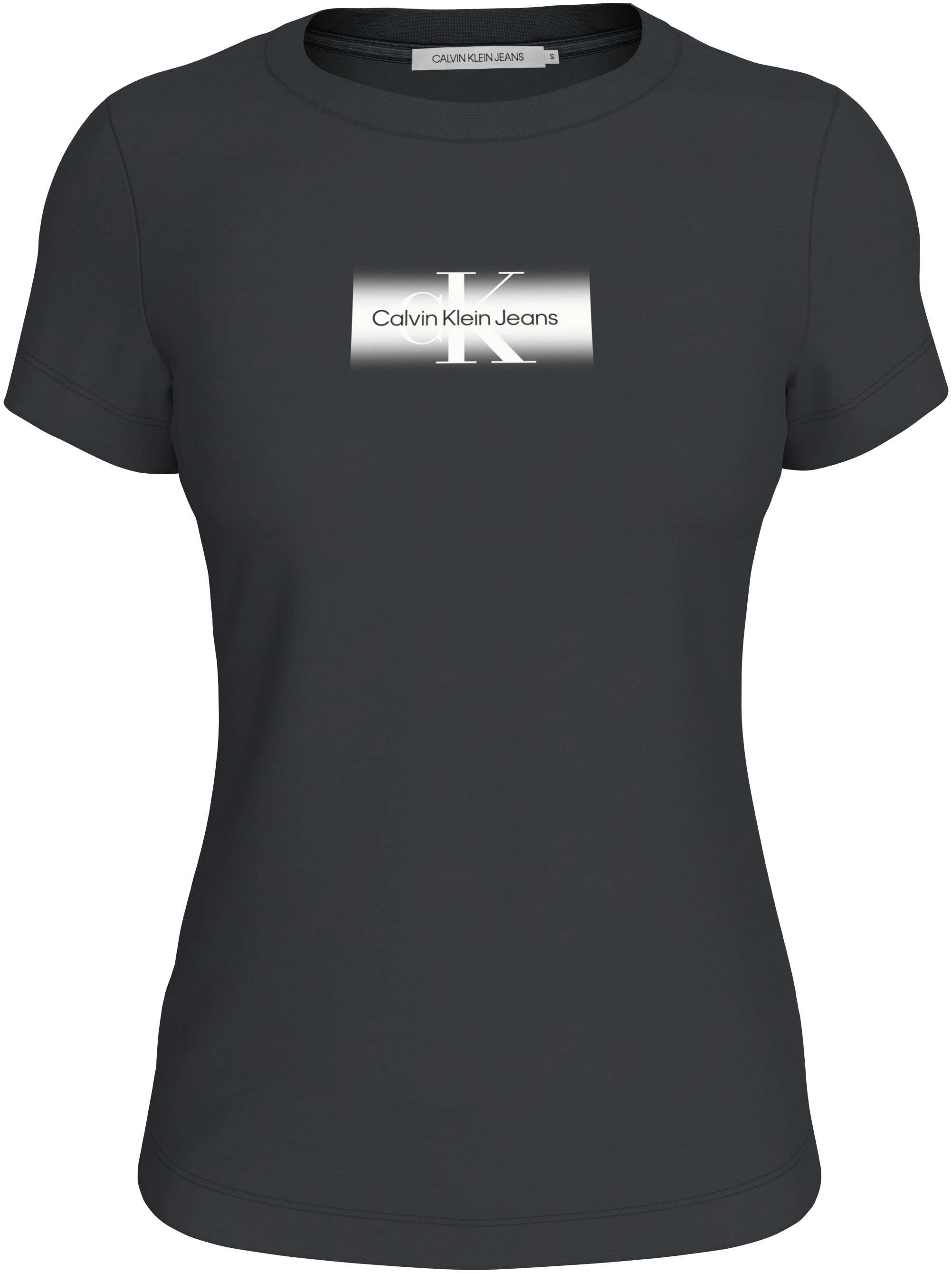 T-Shirt »OUTLINED CK SLIM TEE«, mit Logodruck