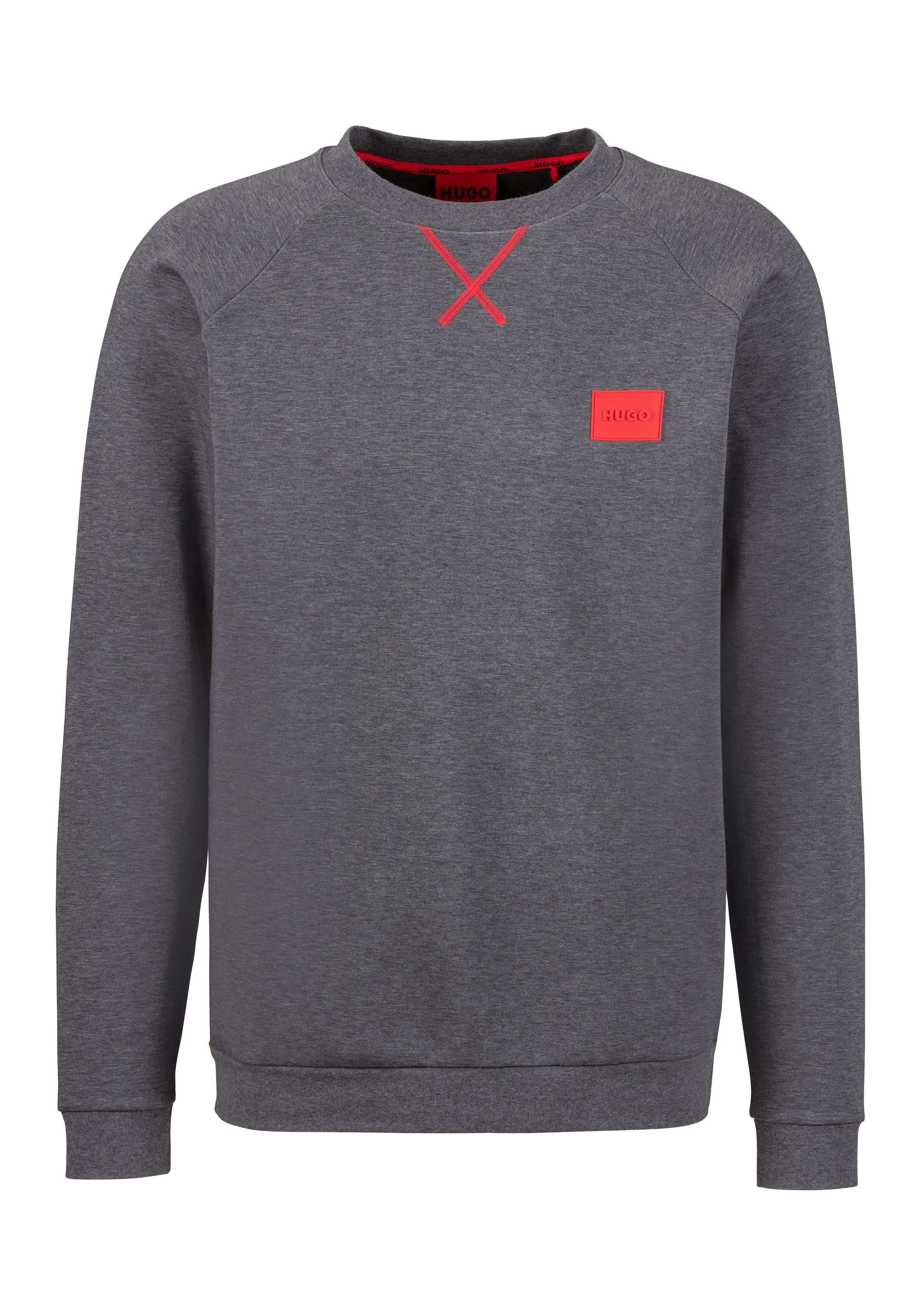 Sweatshirt »Patch Sweatshirt«, mit roter Ziehrnaht