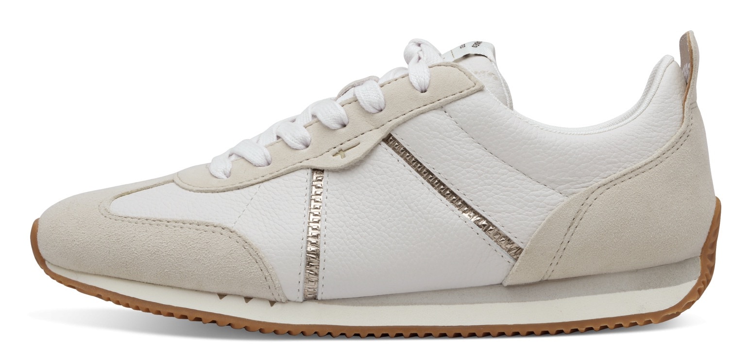 Tamaris Sneaker, Freizeitschuh, Halbschuh, Schnürschuh mit Logoaufnäher