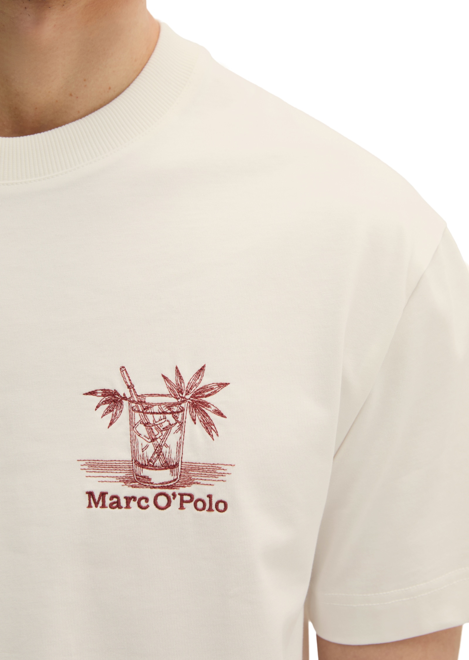 Marc O'Polo T-Shirt »aus Bio-Baumwolle«