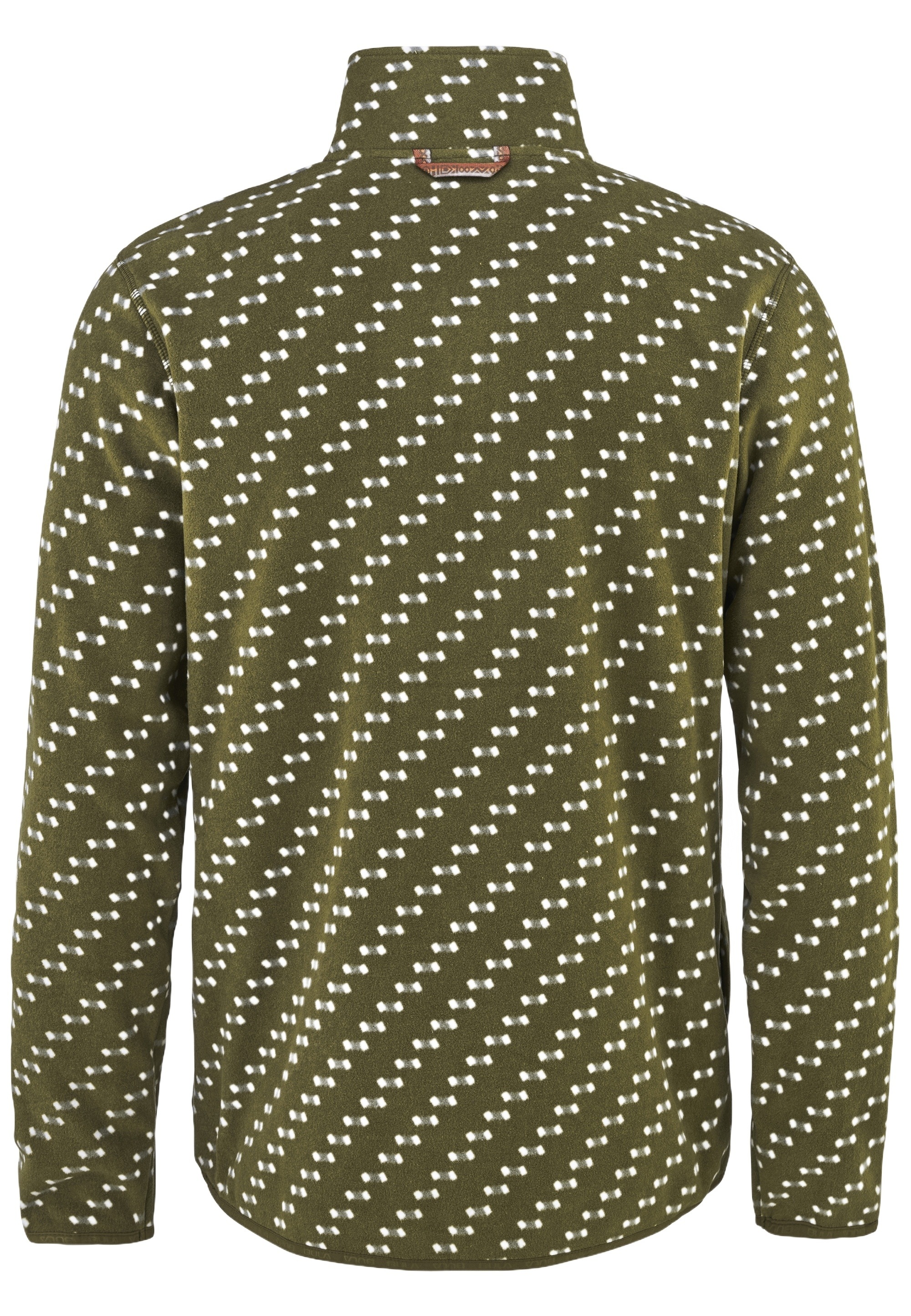 BULA Strickpullover, mit Stehkragen und kurzem Reißverschluss