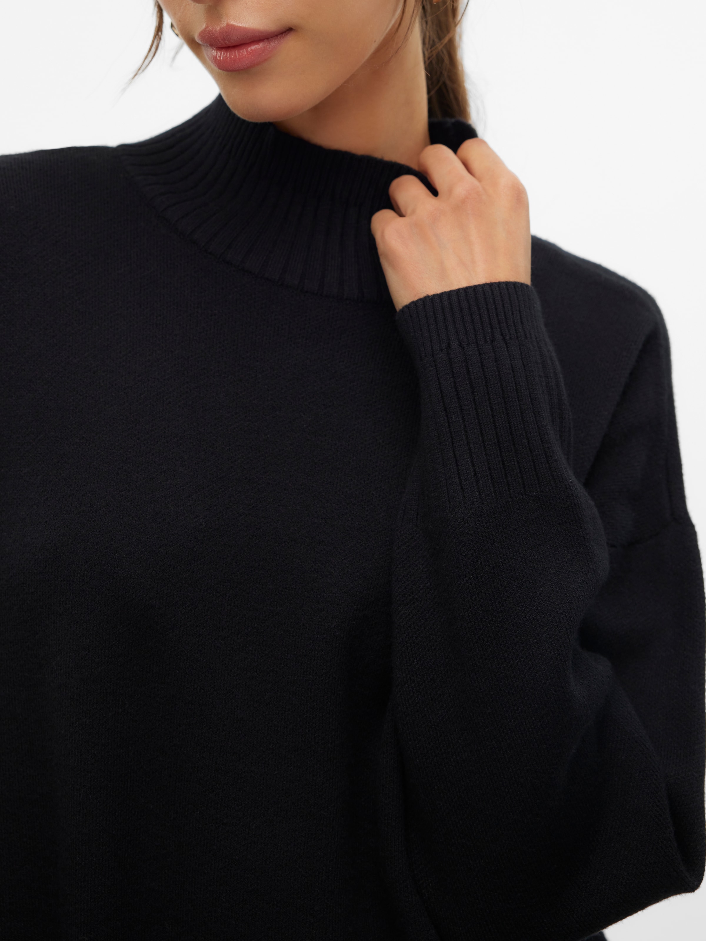 Vero Moda Strickpullover »VMGOLD LS HIGHNECK PULLOVER GA«