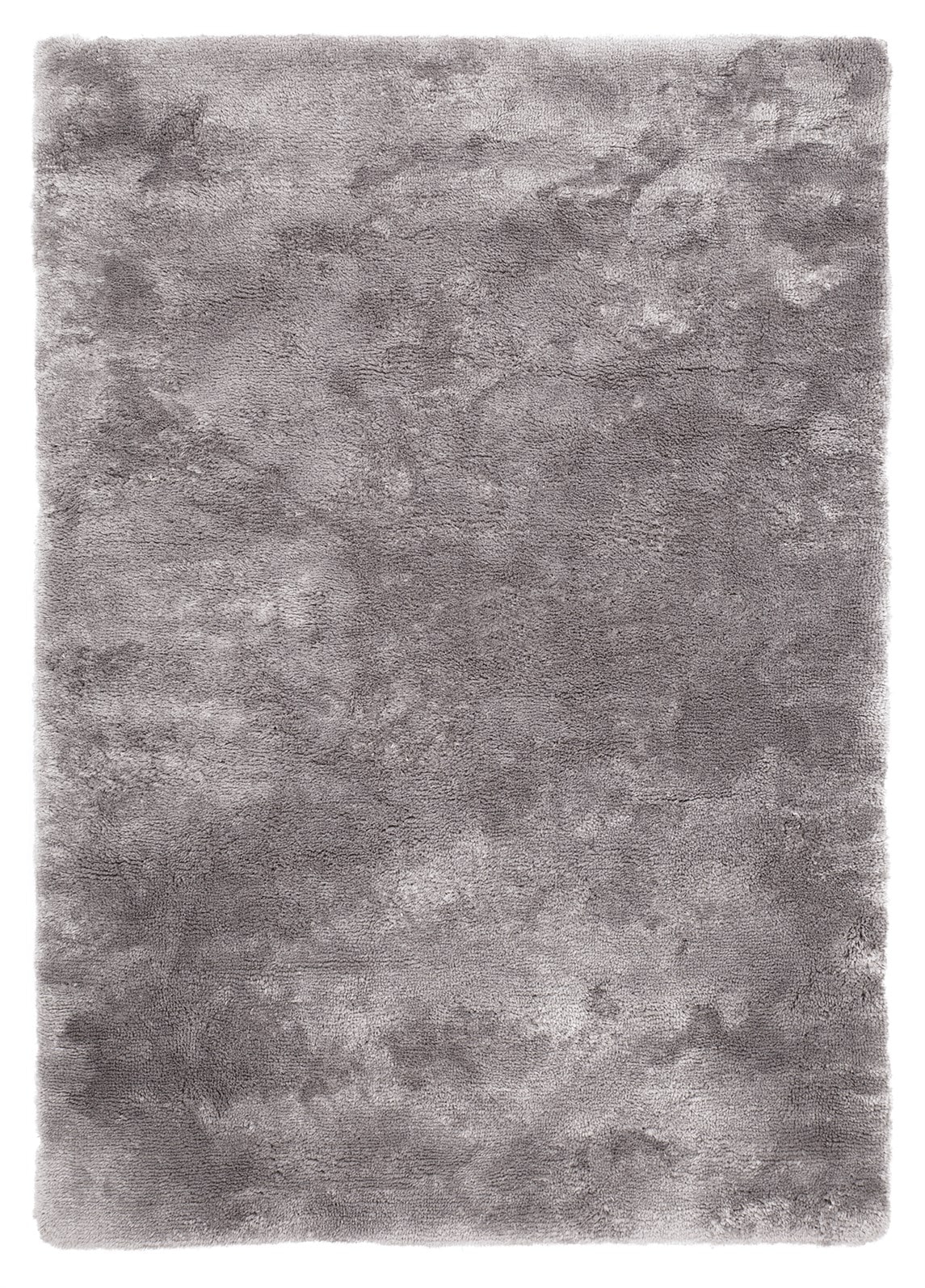 Kayoom Hochflor-Teppich "Dolphin 500" rechteckig 35 mm Höhe Hochflor, Modernes Muster, Uni, Fußbodenheizungsgeeignet, Wohnzimmer