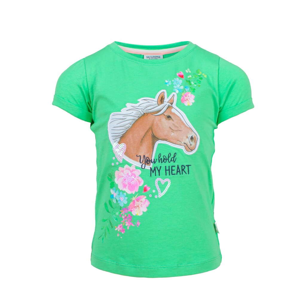 SALT AND PEPPER T-Shirt »Horse«, (2 tlg.)