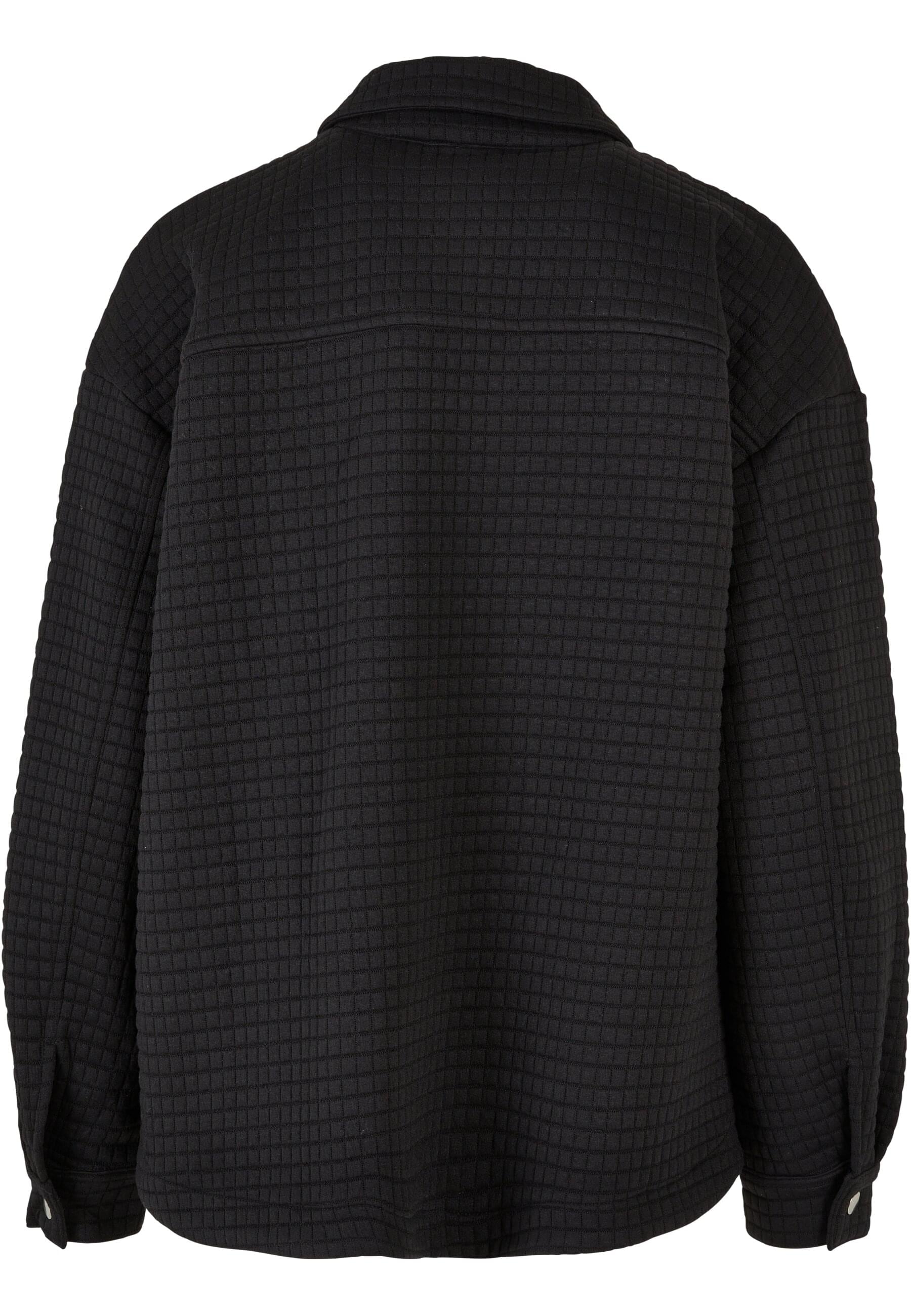 URBAN CLASSICS Sweatjacke »Urban Classics Damen Ladies Quilted Sweat Overshirt«