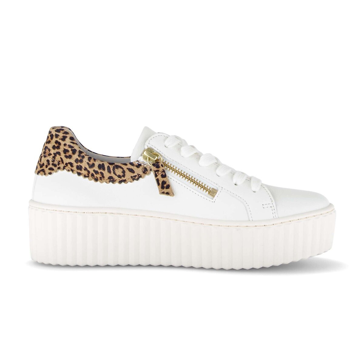 Sneaker GABOR "Sneaker low", Damen, Gr. 41, creme, Schuhe Sneaker 5