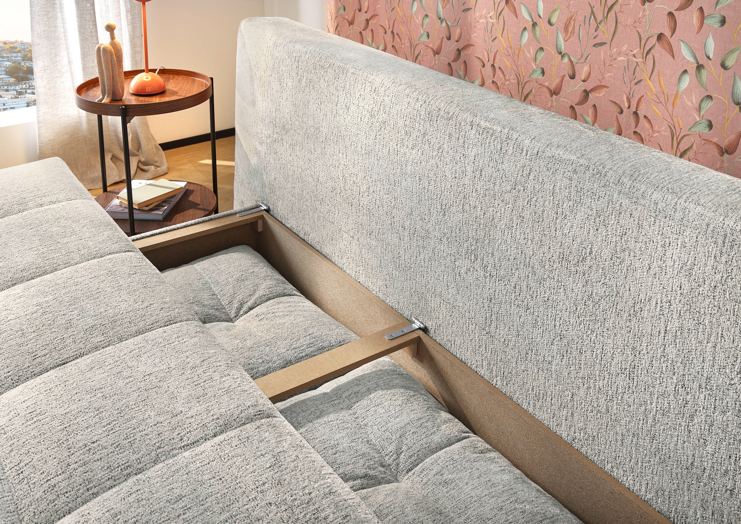 Jockenhöfer Gruppe Schlafsofa »Phil, mit Federkernpolsterung im Sitz und Rücken« mit Gästebettfunktion und Bettkasten