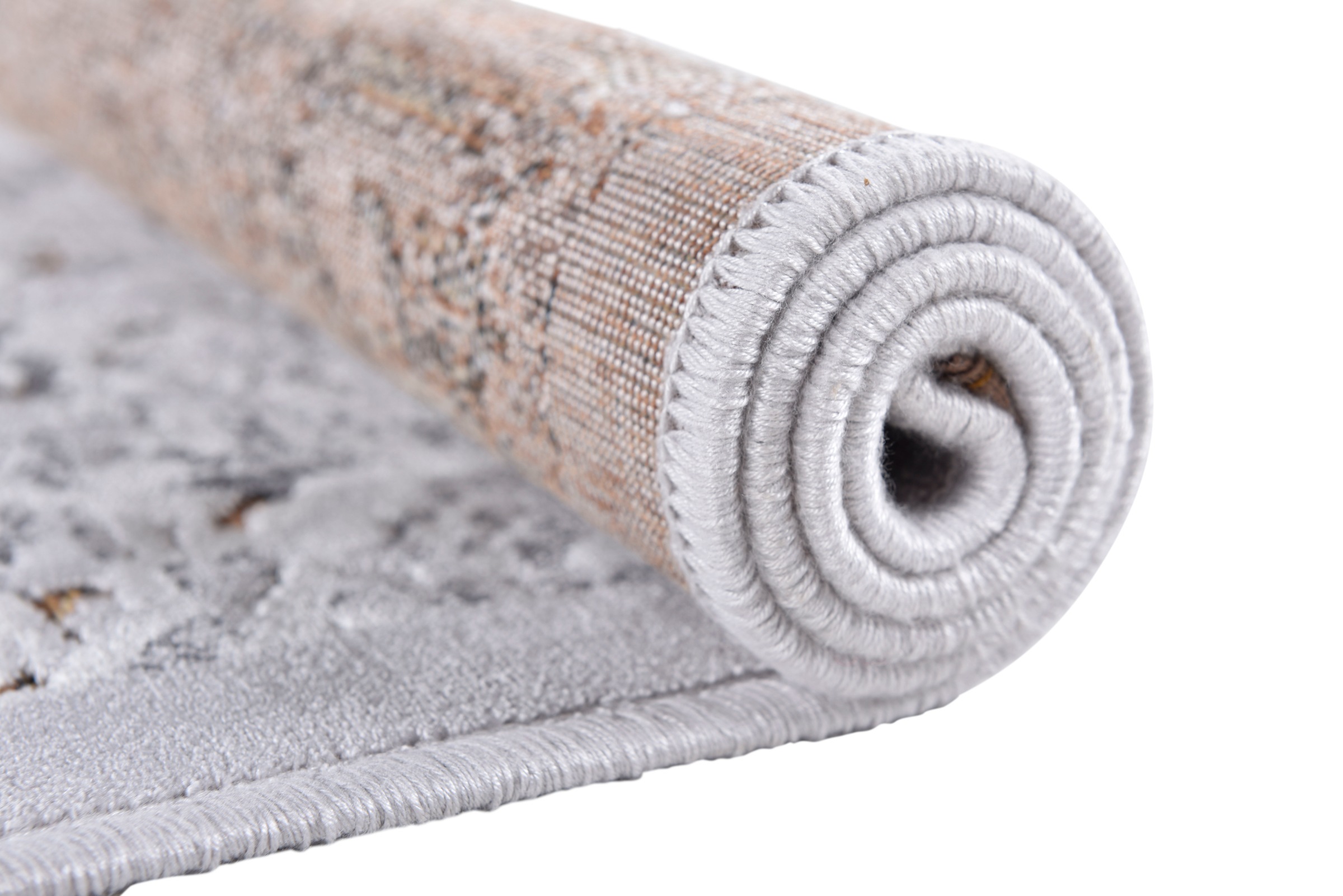 Gino Falcone Teppich »Orelia 104«, rechteckig, 7 mm Höhe, Kurzflor, modernes Design, Orient-Optik, leichter Glanz, Wohnzimmer