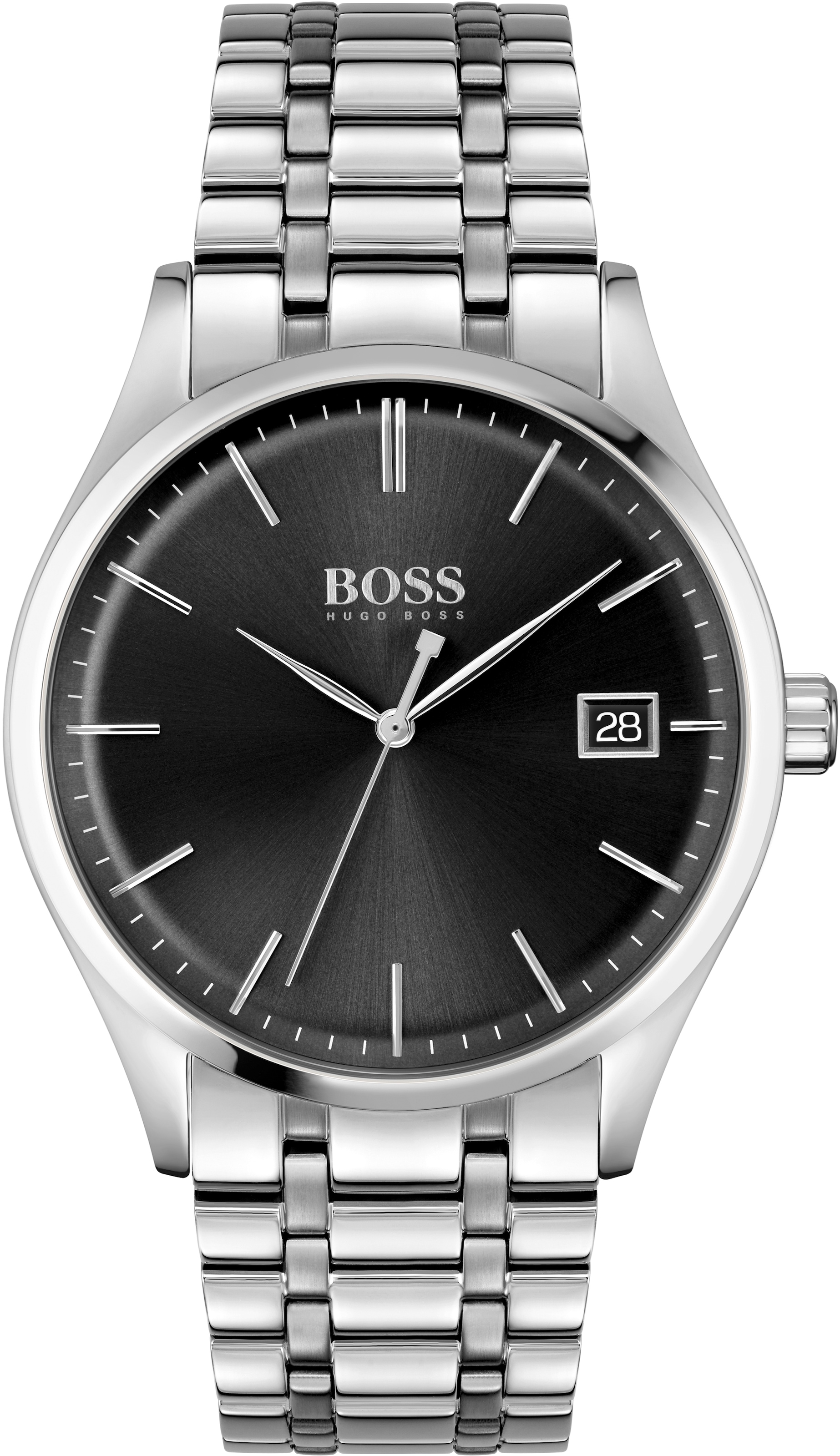 BOSS Quarzuhr »COMMISSIONER 1513833« Herren...