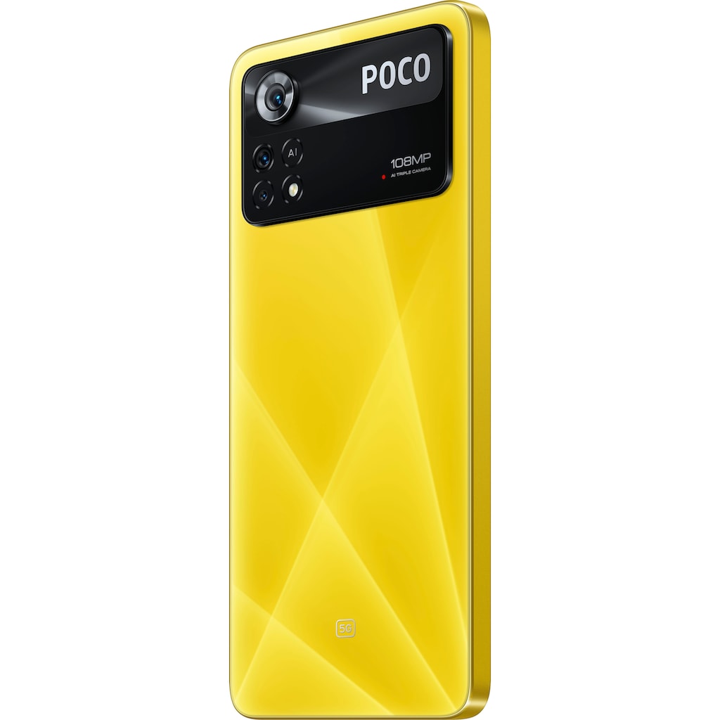 Xiaomi Smartphone »POCO X4 Pro 5G«, POCO Yellow, 16,94 cm/6,67 Zoll, 256 GB Speicherplatz, 108 MP Kamera