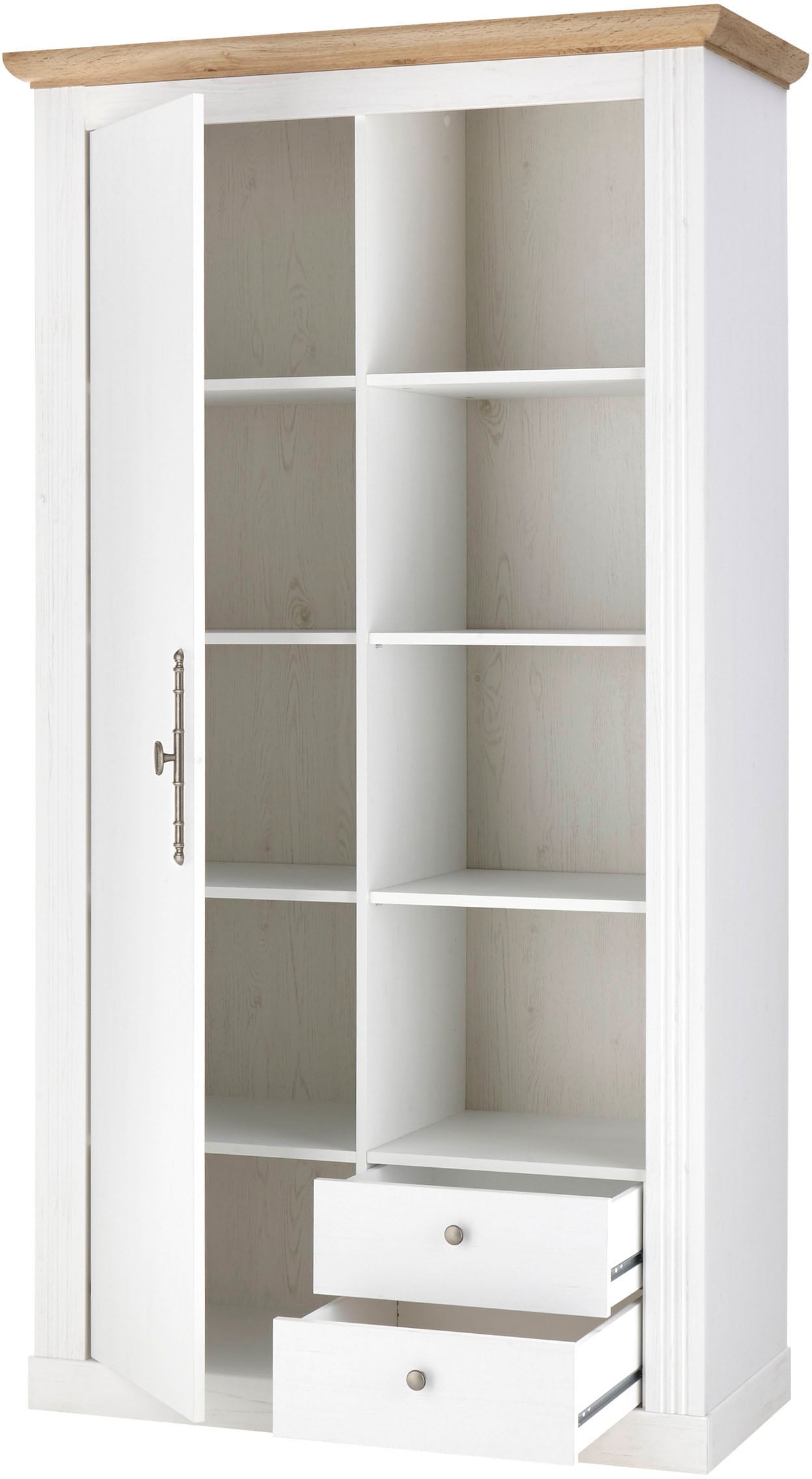 Home affaire Garderobenschrank »WESTMINSTER TOPSELLER!«, (Breite ca. 108 cm), im romantischen Landhausstil