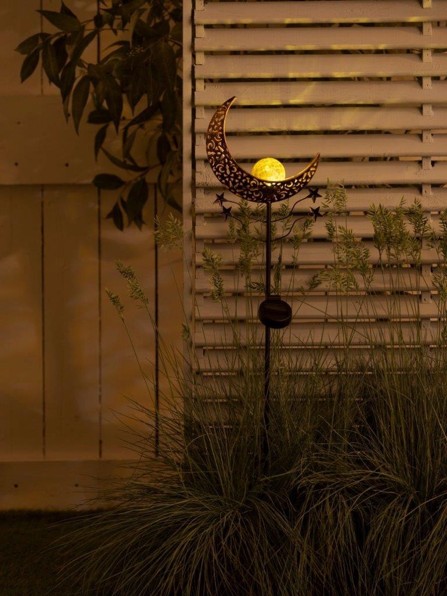 Thumbnail - LUXFORM Gartenleuchte "Solar-Erdspieß-Gartenlampe - Mandala - 2 Stück" LED-Modul 2 Stk. Dekoratives Gartenornament