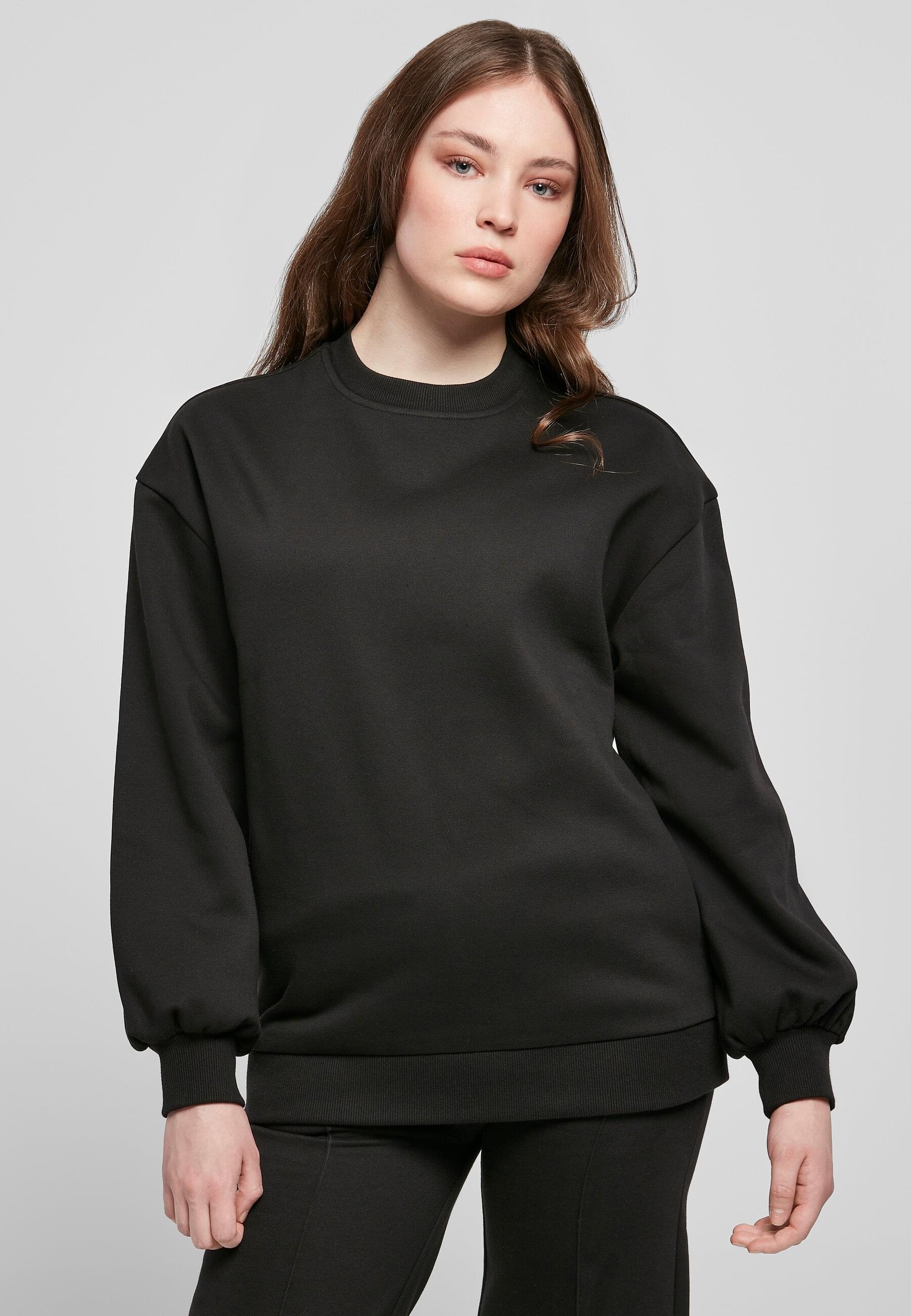 URBAN CLASSICS Sweatshirt »Urban Classics Damen Ladies Organic Oversized Crew«, (1 tlg.)