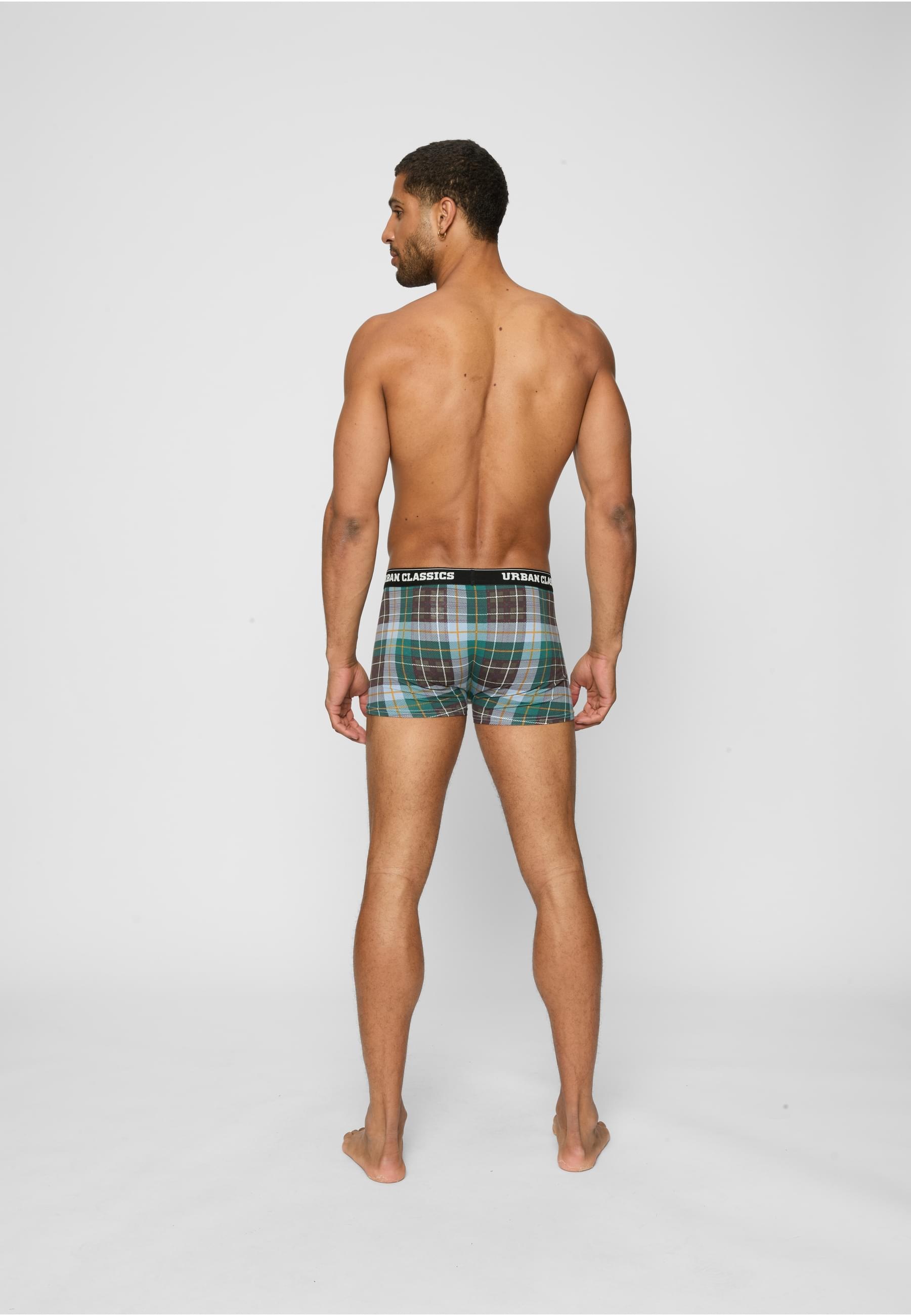 URBAN CLASSICS Boxershorts »Urban Classics Herren Organic Boxer Shorts 5-Pack«, (1 St.)