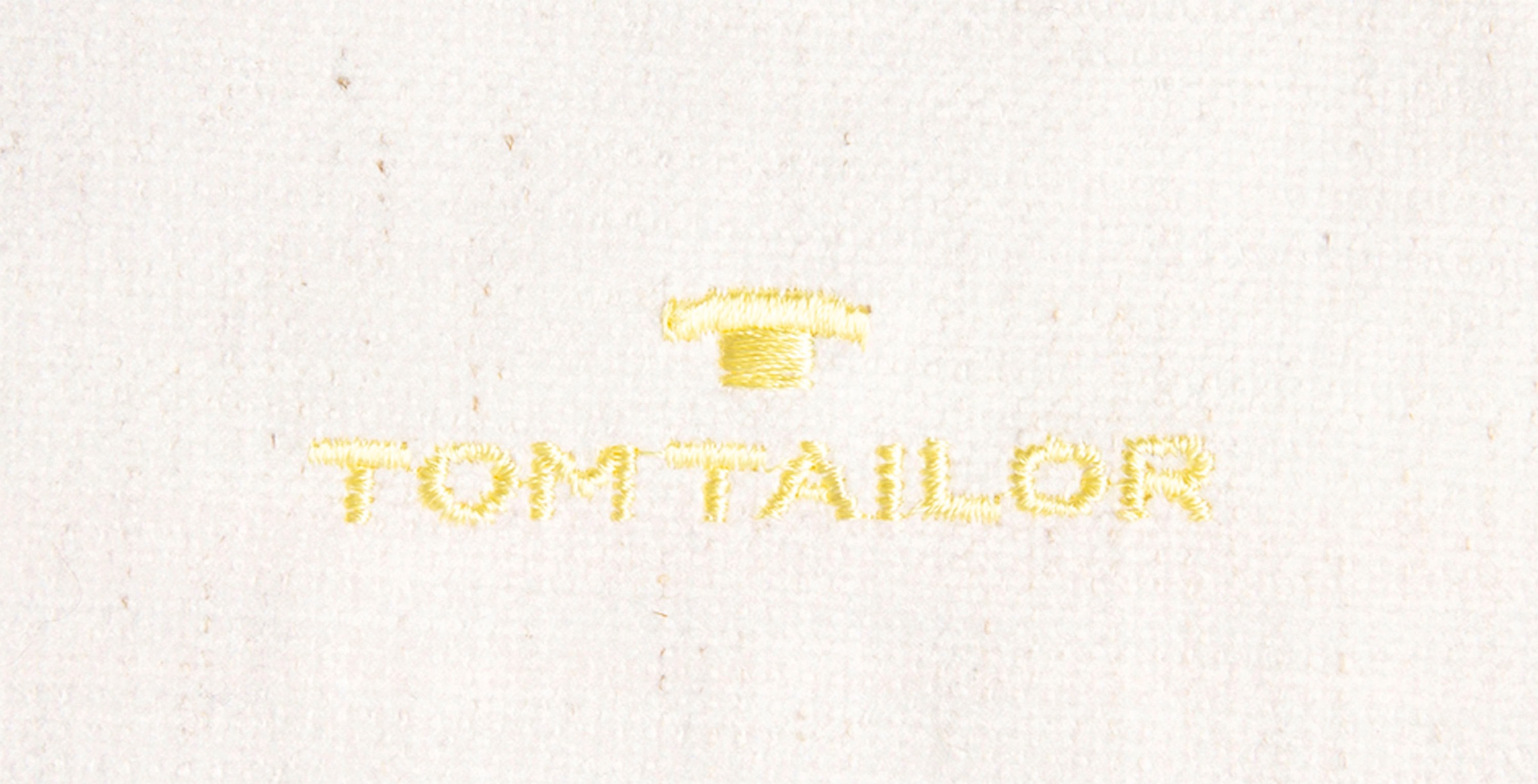 TOM TAILOR HOME Dekokissen »Gradient Signature«, Farbverlauf, Markenlogo, Kissenhülle ohne Füllung, 1 Stück