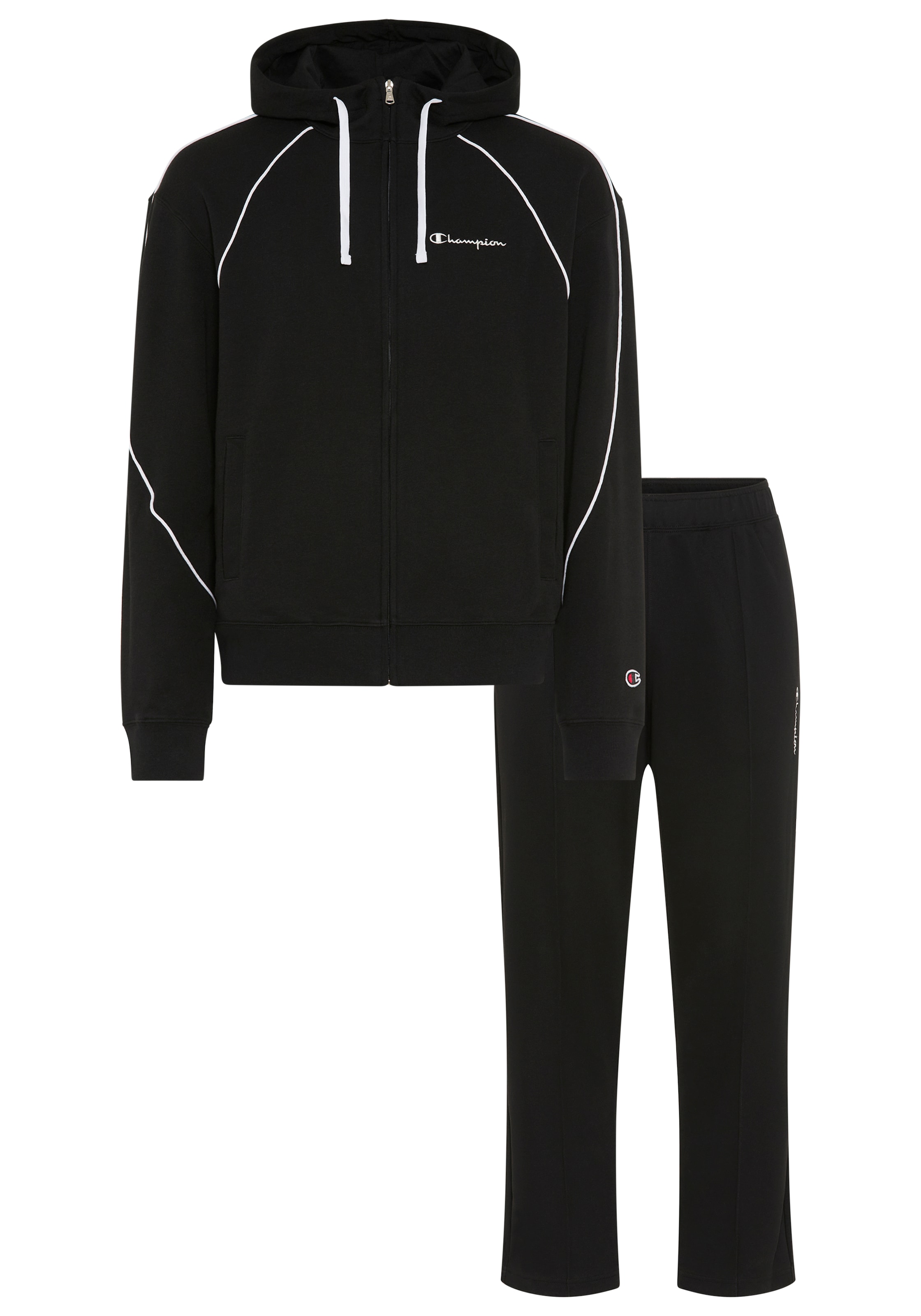 Champion Jogginganzug "Terry Hooded Full Zip Sweatshirt" 2 tlg. mit Kapuze, günstig online kaufen