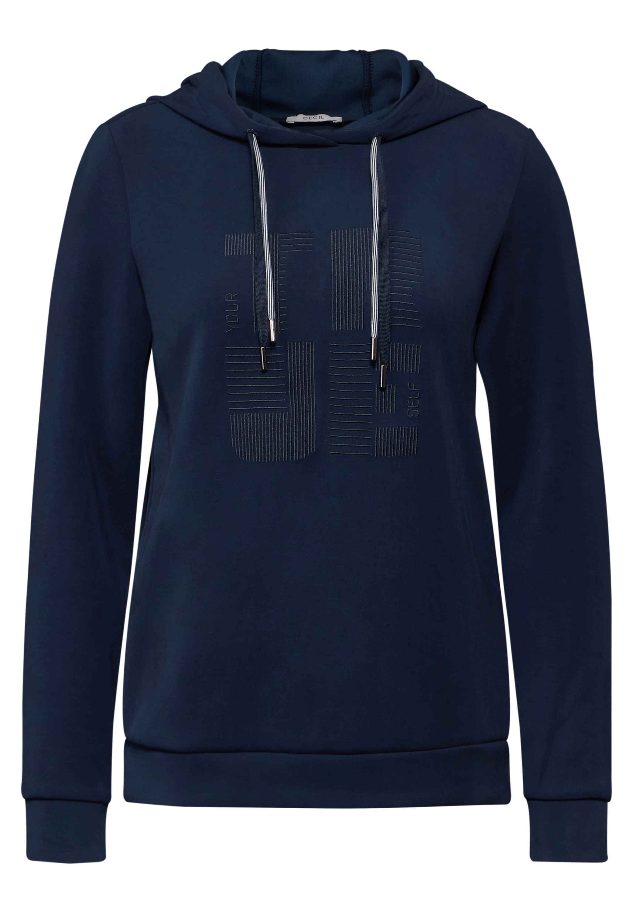 Cecil Sweatshirt, mit Materialmix