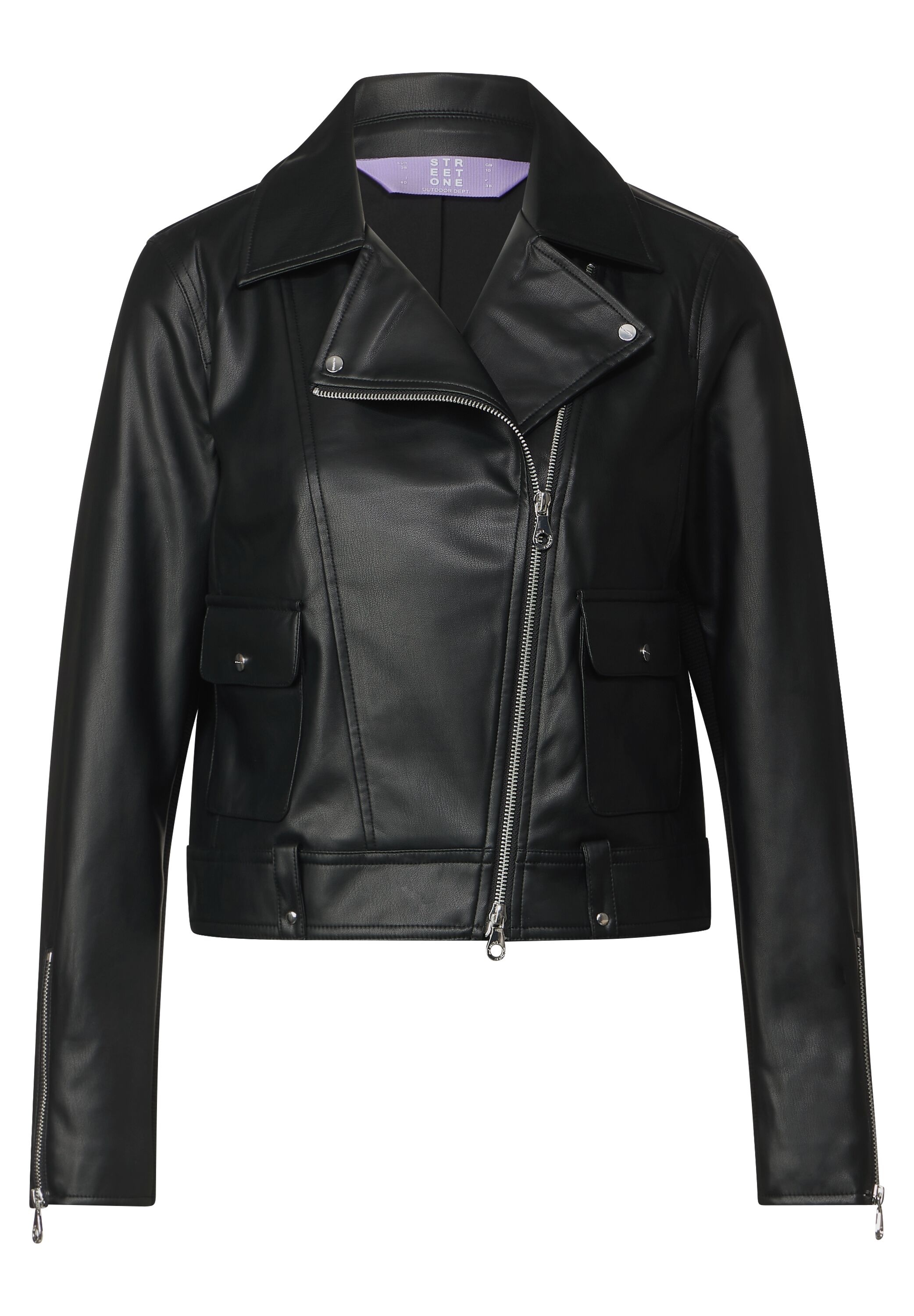 STREET ONE Bikerjacke, ohne Kapuze, im Biker Style