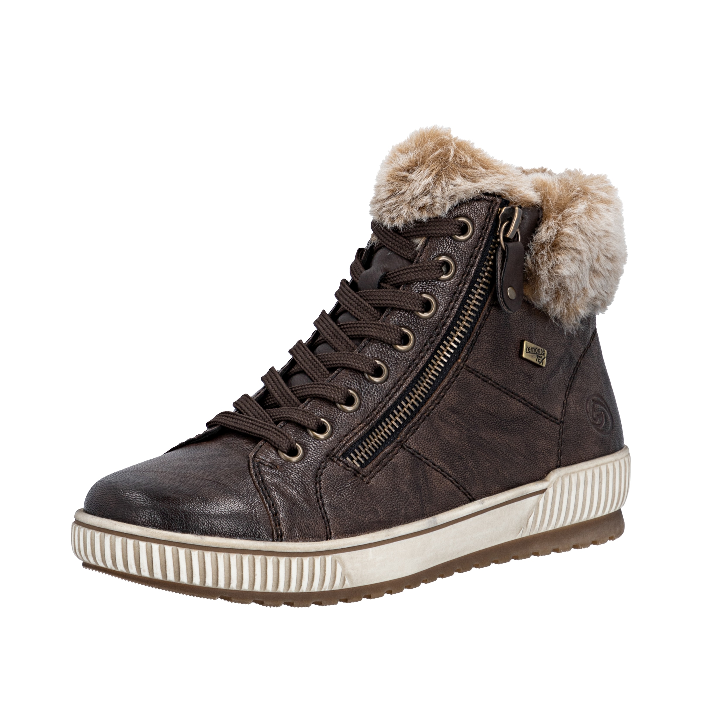 Remonte, Plateau, Outdoorschuh Schnürboots mit wasserabweisender TEX-Membran