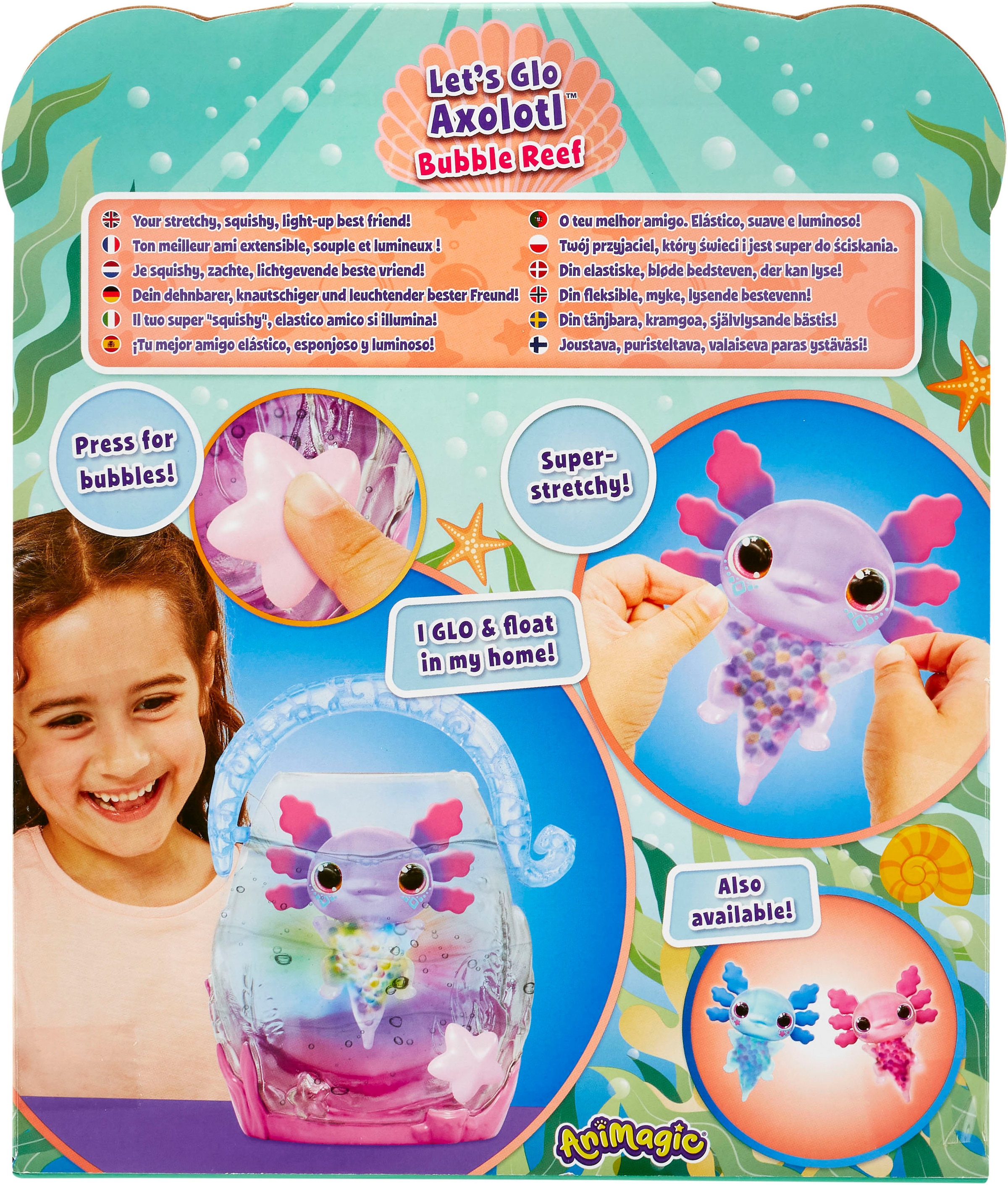 Goliath® Spielwelt »Animagic, Let's glo Axolotl, Axolotl Aquarium«