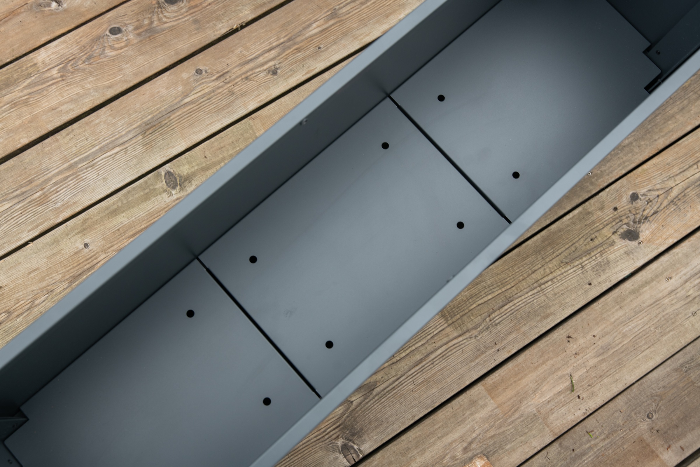 WESTMANN Pflanzkübel »Metall »Talus« in S, M, L oder XL« Anthrazit , in verschiedenen Größen erhältlich