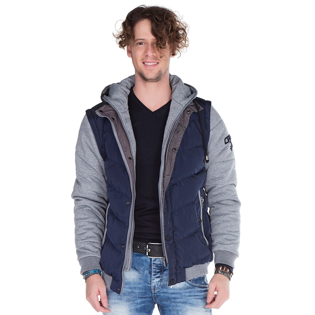 Cipo & Baxx Outdoorjacke, in 2-in-1-Optik