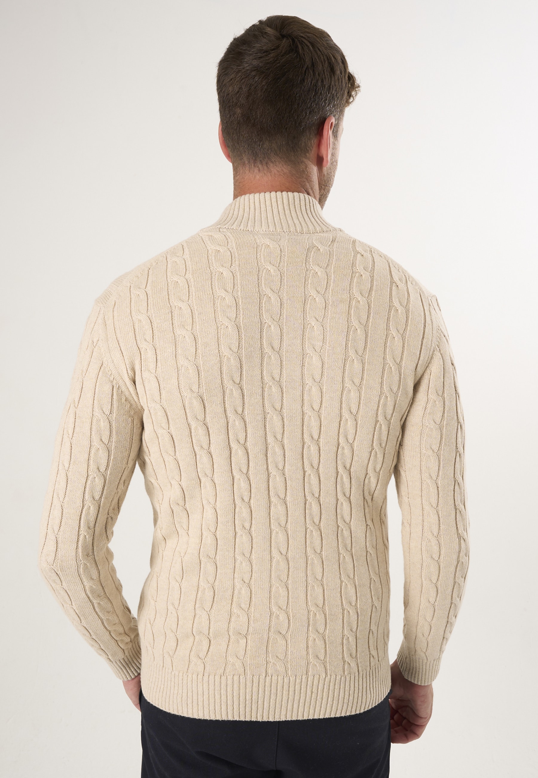 Felix Hardy Strickjacke »Strickjacke mit Zopfmuster«