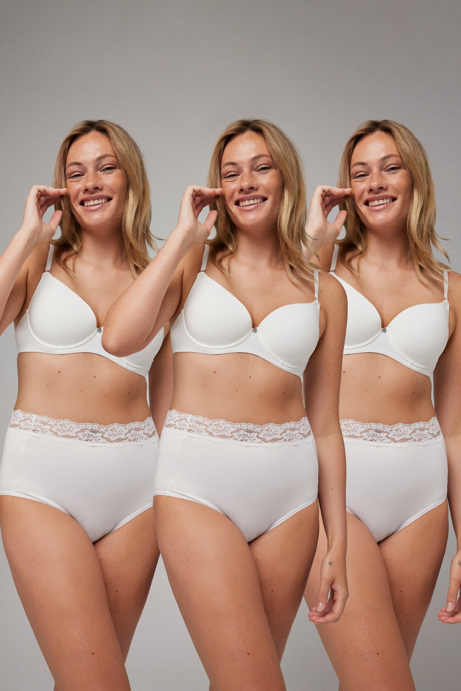 YSABEL MORA Shapingslip 3er Pack, Baumwollmix, elastisch, leichter Shape-Ef günstig online kaufen
