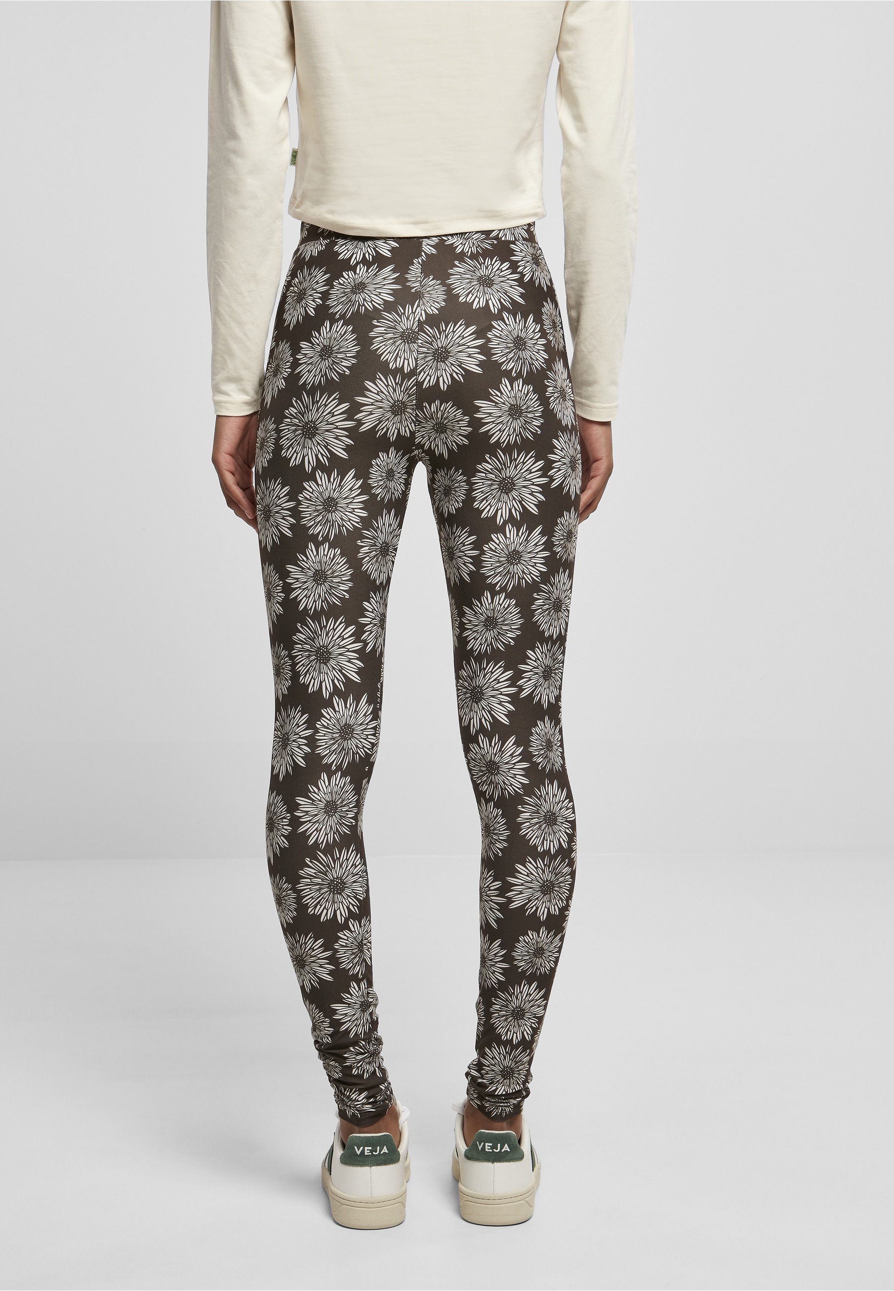 URBAN CLASSICS Leggings »Urban Classics Damen Ladies Soft AOP Leggings«