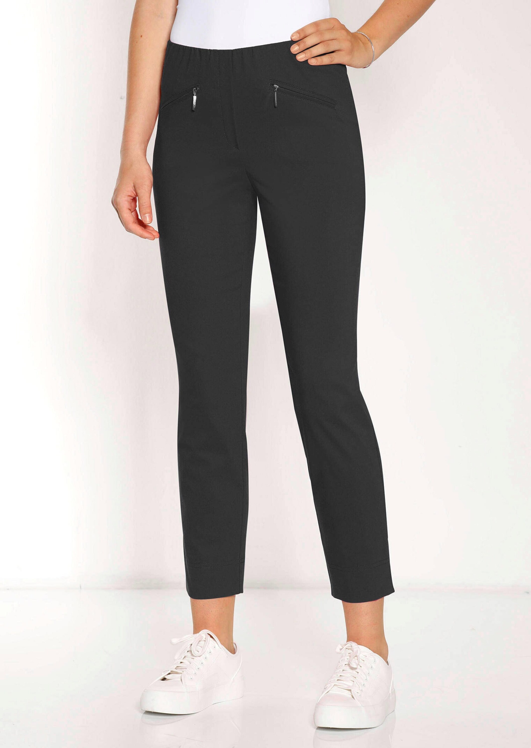 GOLDNER 7/8-Hose »Stretchhose LOUISA, dehnbar & mit Taschen«