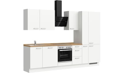 nobilia® elements Küche »elements«, vormontiert, Breite 300 cm, ohne E-Geräte kaufen