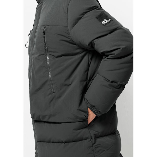 Jack Wolfskin Daunenjacke »DELLBRUECK LONG JKT«, mit Kapuze | BAUR