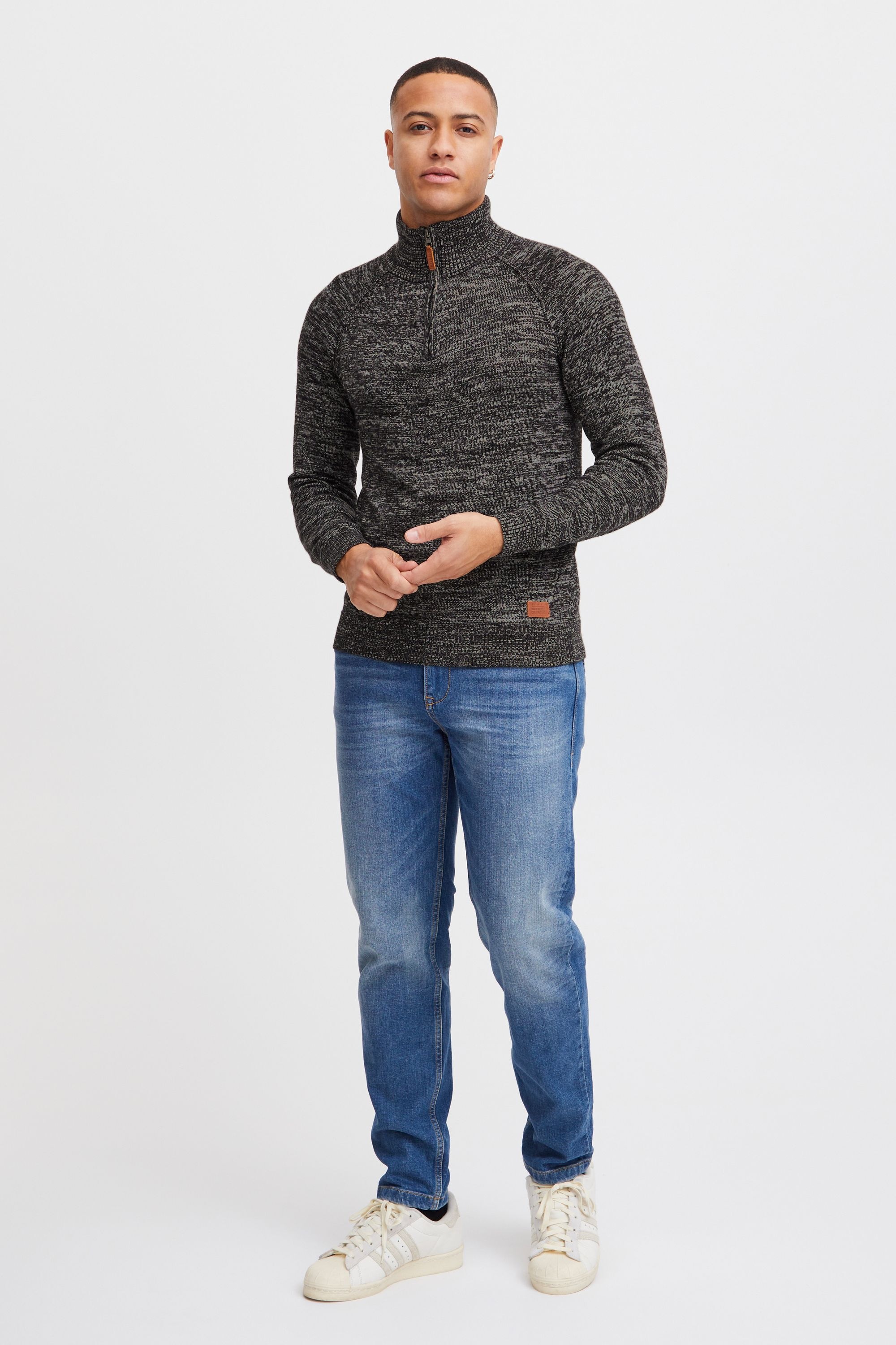 Thumbnail - Blend Troyer "BHDanovan" Strickpullover in MeLange-Optik