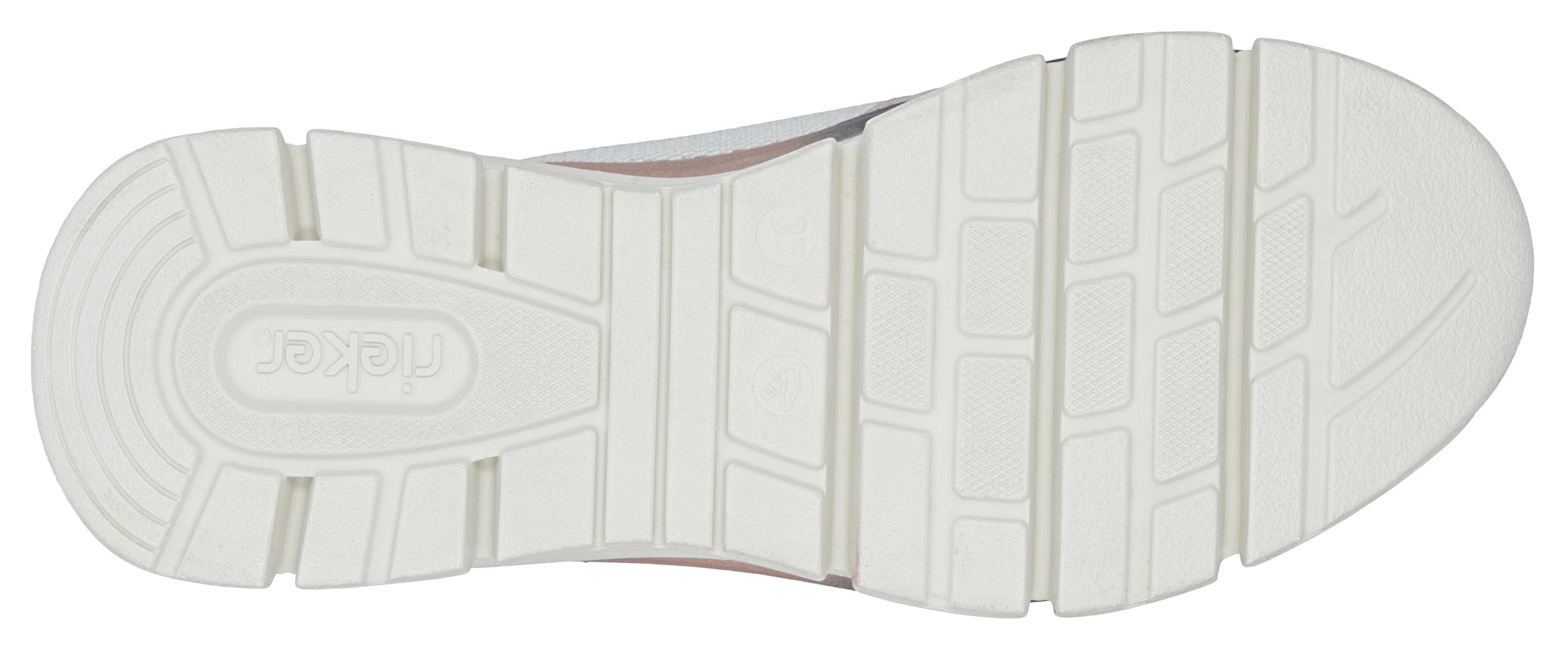 Rieker Schlupfboots  , Keilabsatz, Freizeitschuh, High Top-Sneaker, Reißverschluss