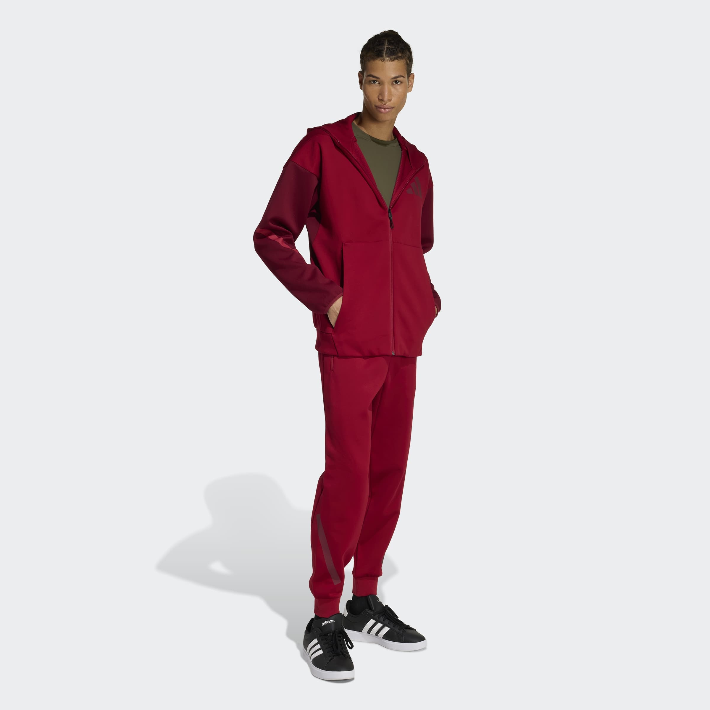 adidas Sportswear Kapuzensweatshirt »ADIDAS Z.N.E. FULL-ZIP«

