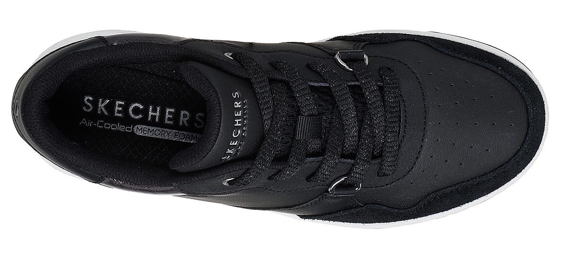 Skechers Sneaker »UNO CTL«, Retro Sneaker, Schnürschuh mit Materialmix