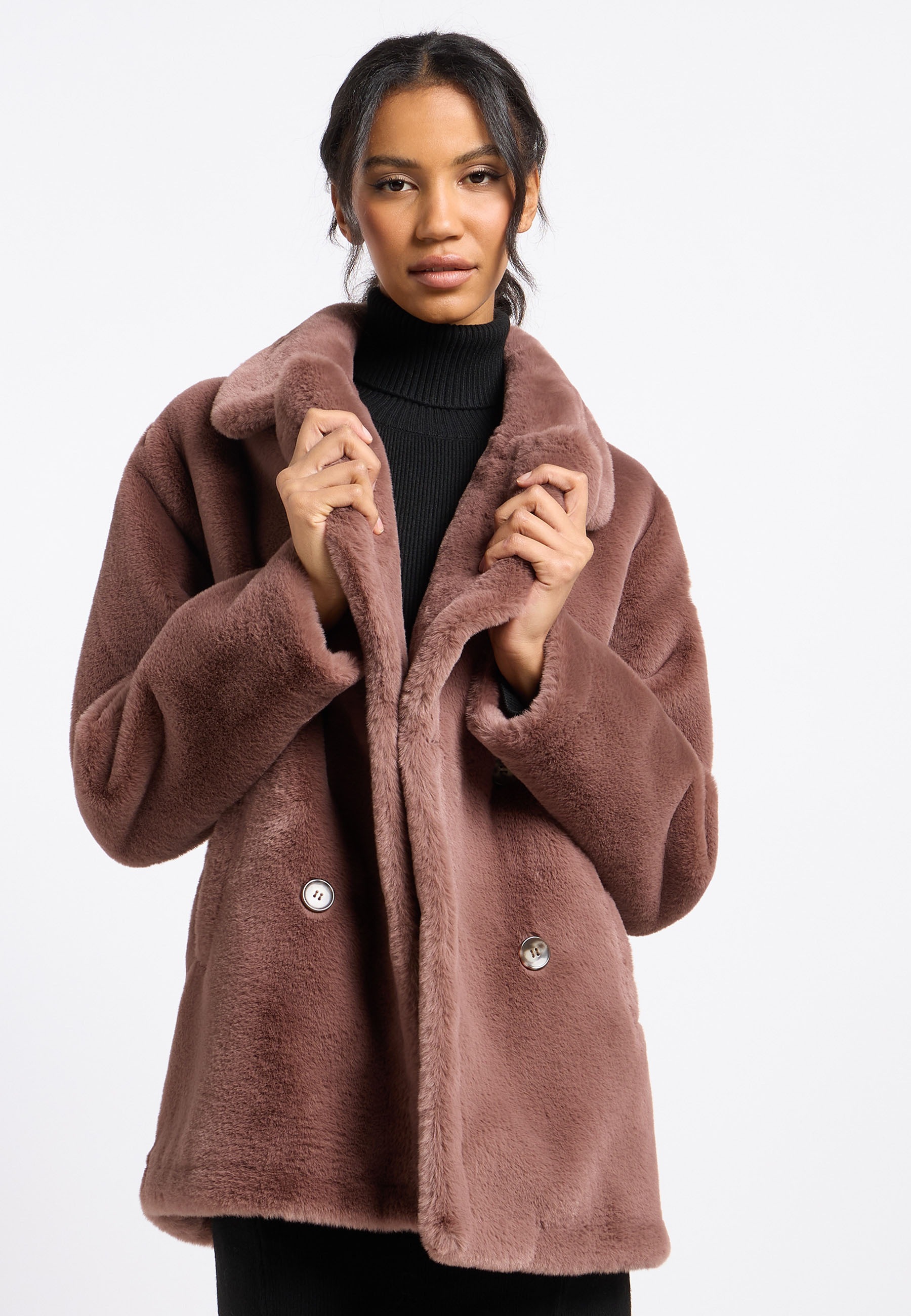 Frieda & Freddies Blouson "Fake Fur Jacket / Darlah" günstig online kaufen