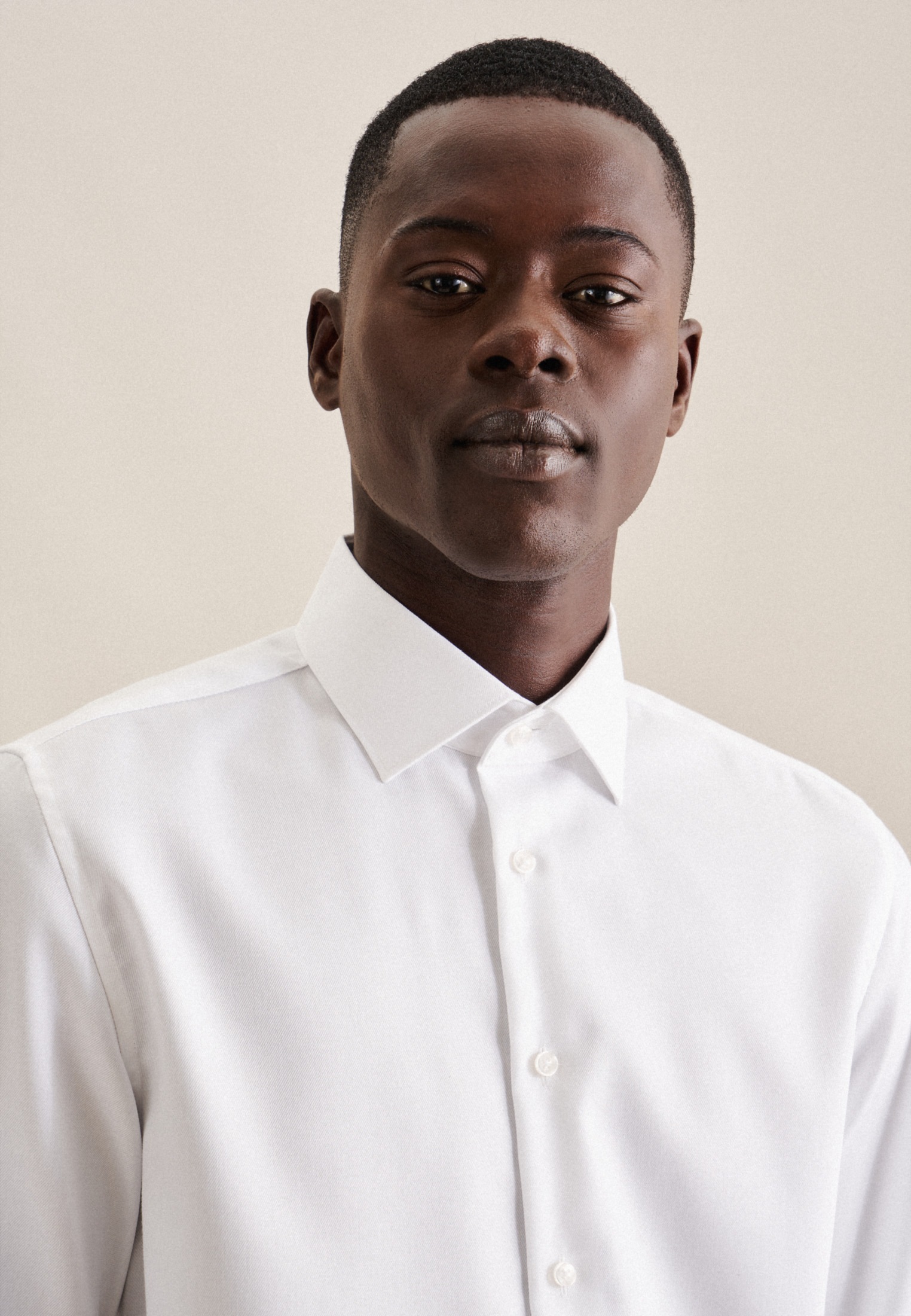 Thumbnail - seidensticker Businesshemd "Schwarze Rose" X-Slim 1/1 Extra lang Kentkragen Uni