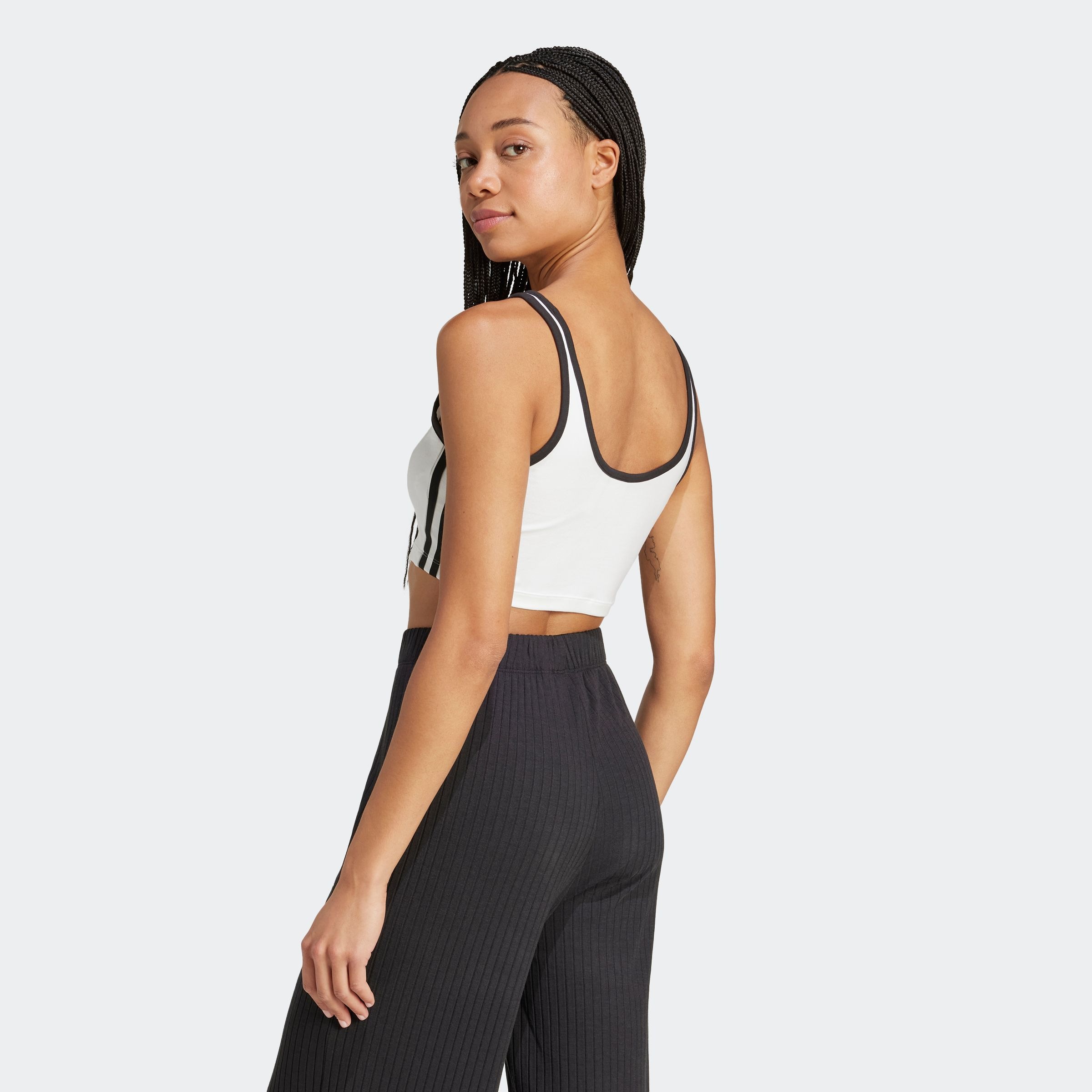 adidas Originals Tanktop "3S BRA TOP" sportliche Schnittform, aus Baumwolle günstig online kaufen