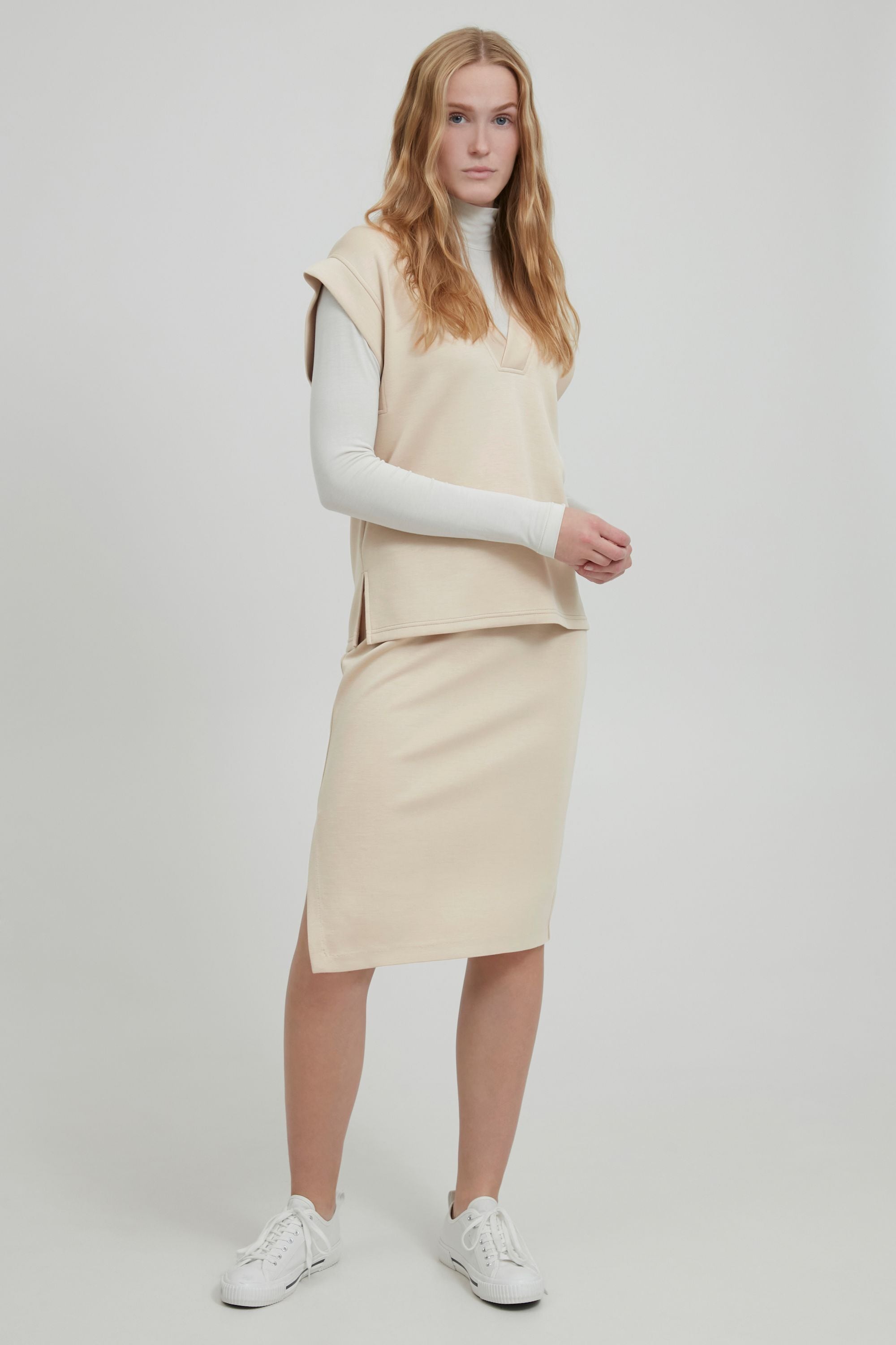 b.young Strickjacke »Strick-V-Pullover BYPusti«