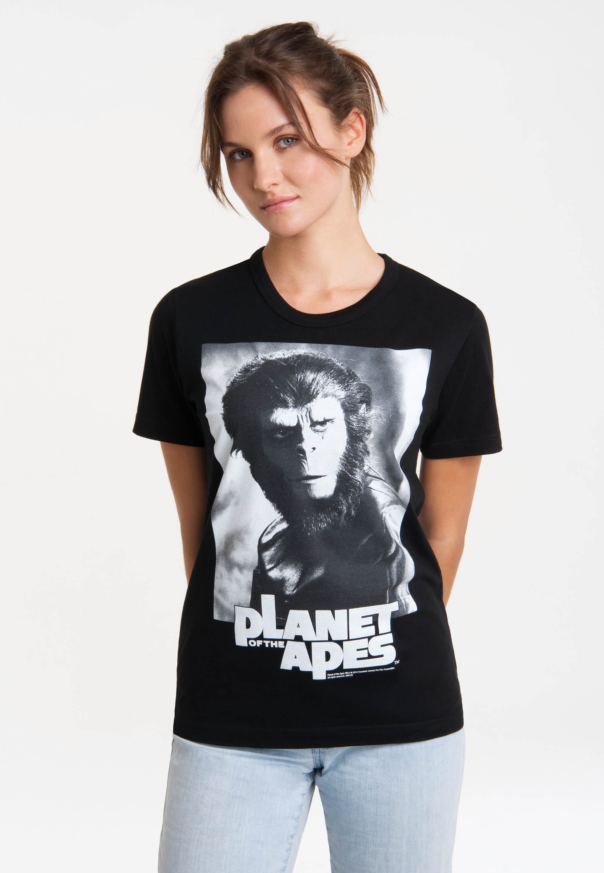 LOGOSHIRT T-Shirt »Planet der Affen«, mit lizenziertem Print