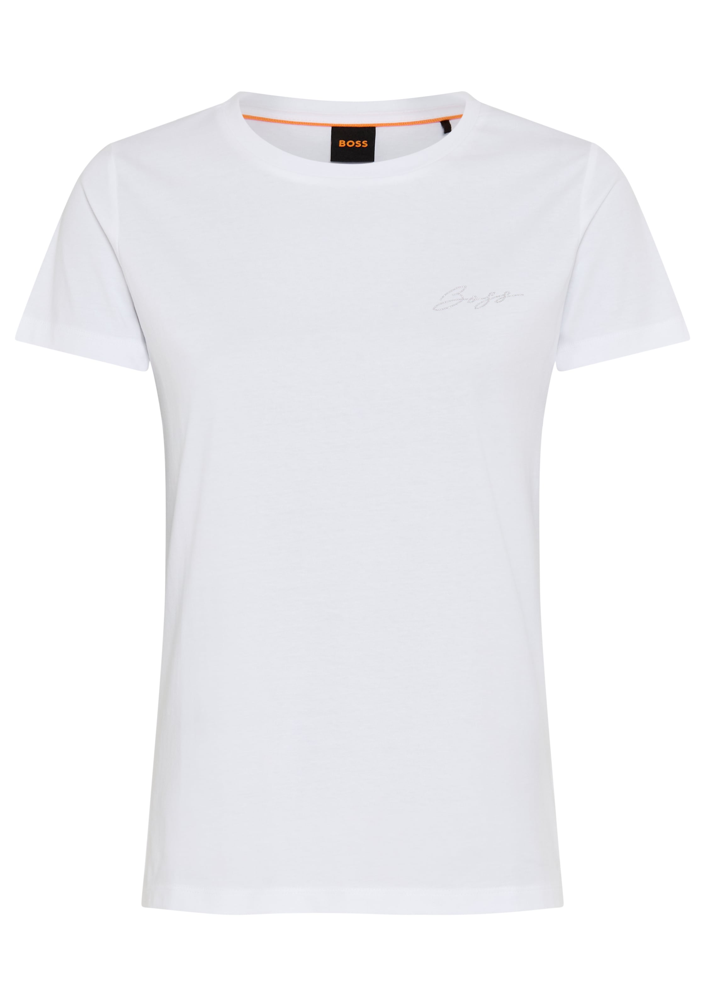 BOSS ORANGE T-Shirt "Elove Premium Damenmode" in Baumwollqualität, Slim Fit