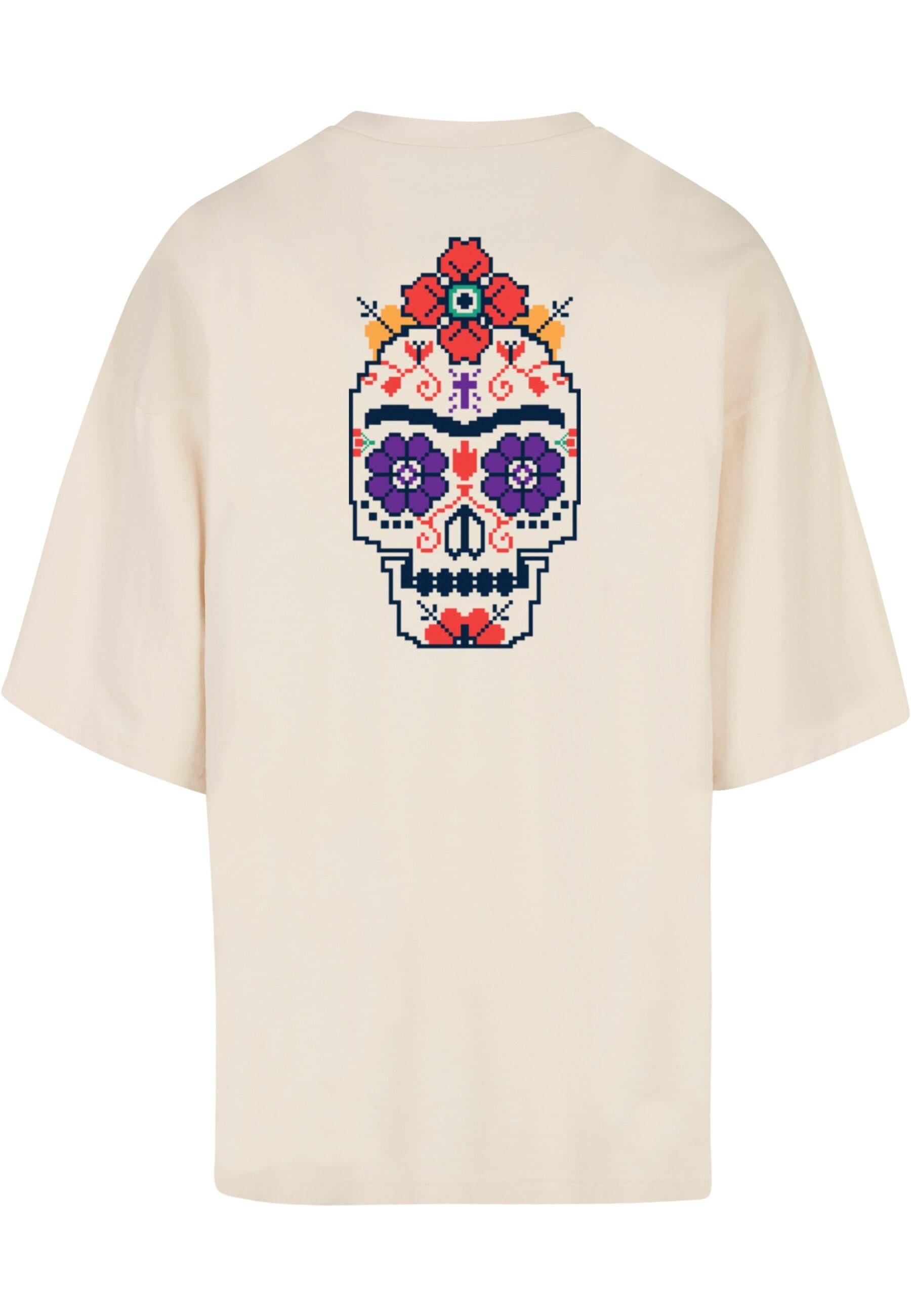 Merchcode T-Shirt "Merchcode Herren Frida Kahlo - Pixels viva la vida Huge günstig online kaufen